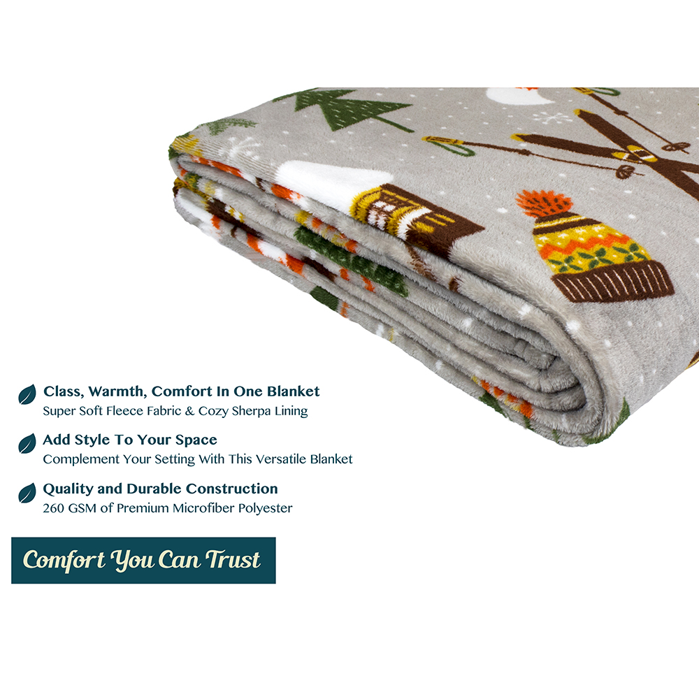 Throw Blanket for Sofa Couch Bed Lightweight Microfiber Polyester Waffle Pattern - Picture 59 of 190