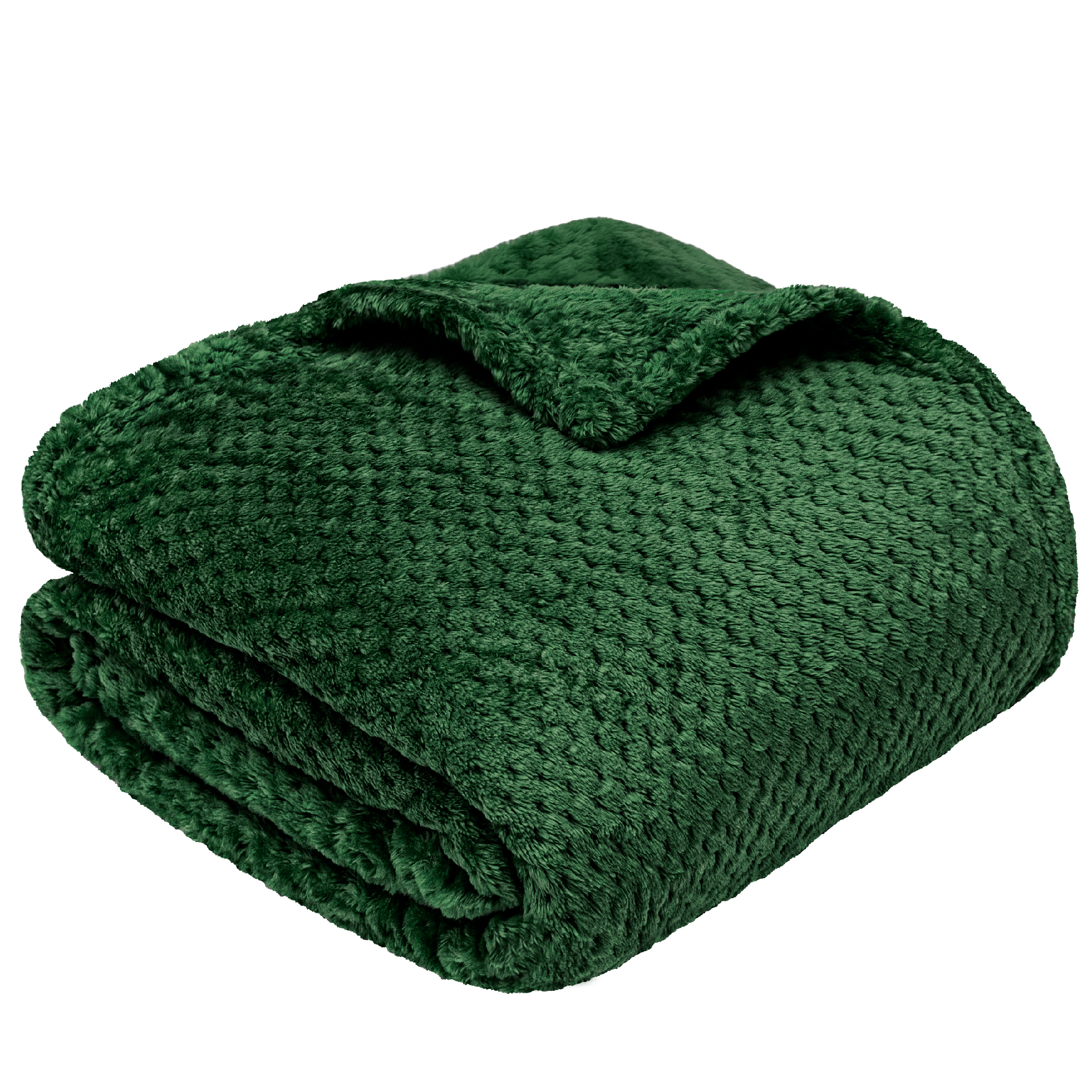 Throw Blanket for Sofa Couch Bed Lightweight Microfiber Polyester Waffle Pattern - Picture 31 of 190