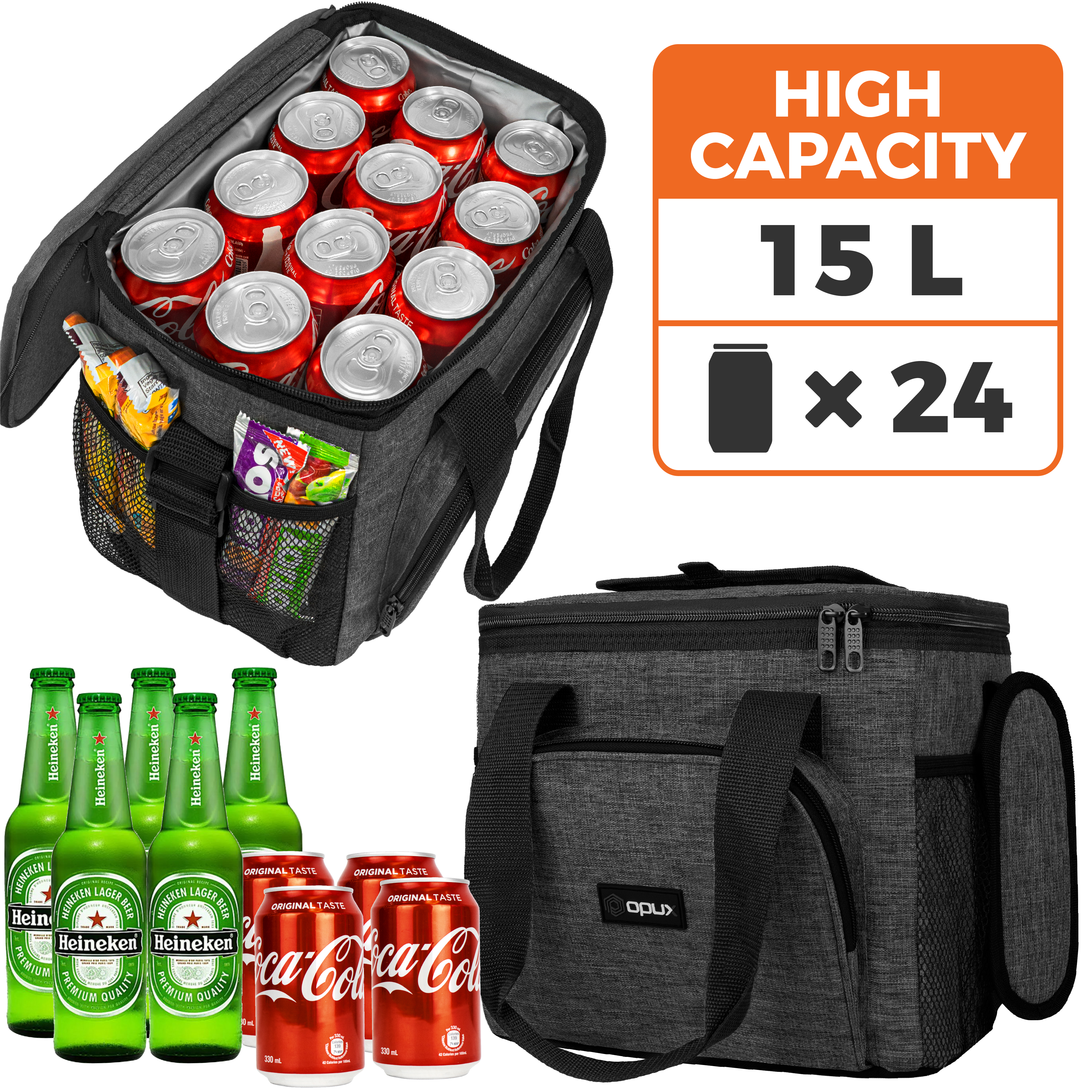 Large Insulated Lunch Bag Mini Cooler for Adults For Travel Women Men Leakproof - Picture 15 of 63