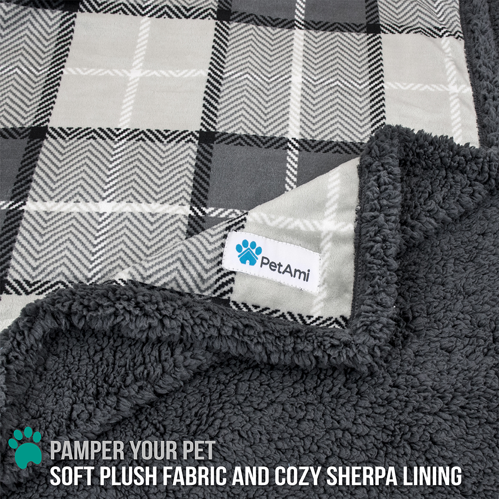 WATERPROOF Pet Blanket XL Large Dogs Cat Soft Warm Sherpa Fleece Protect Couch - Picture 46 of 86
