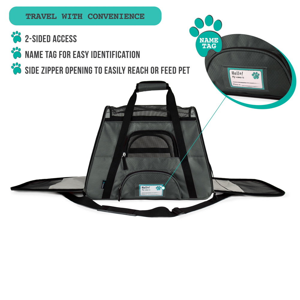 Pet Dog Cat Carrier Bag Soft Sided Comfort Travel Tote Case Airline Approved US - Picture 30 of 165