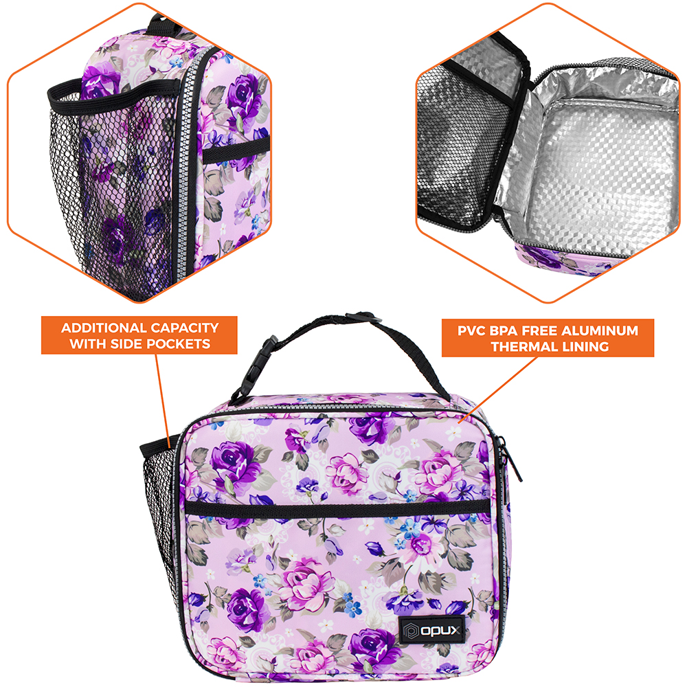 Insulated Lunch Bag Small Lunch Box For Work Office School Men Women Kids Bento - Picture 45 of 115