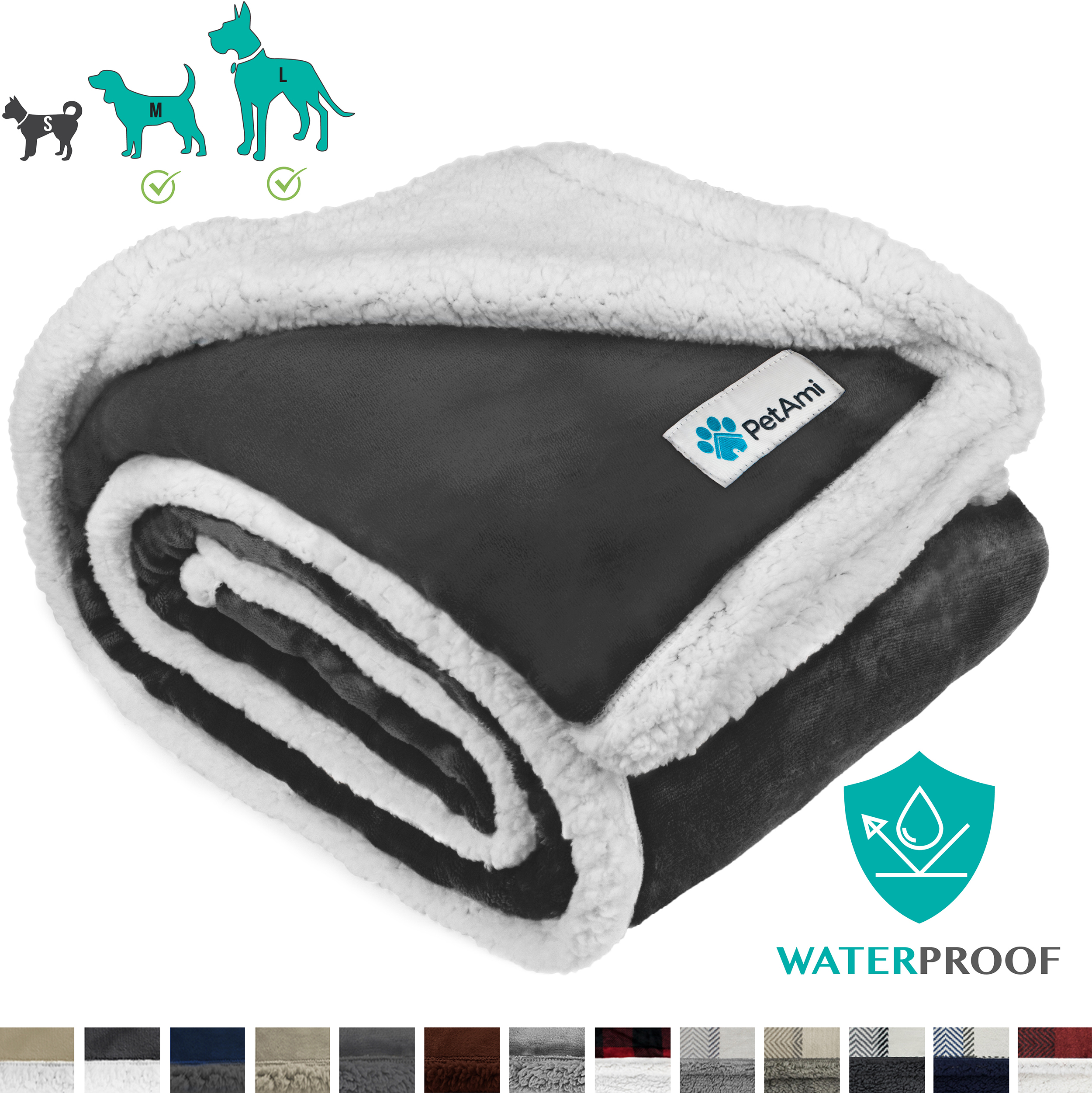 IMPERMEABLE Manta Perro Mascota Tiro para Sofá Proteger Muebles S M L Perro Gato Cachorro - Imagen 67 de 180