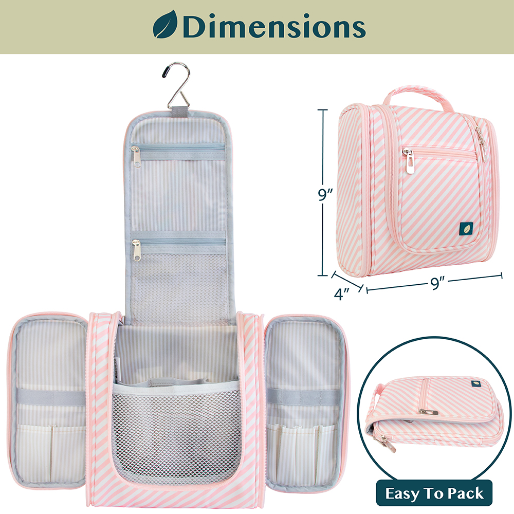 Womens Portable Toiletry Cosmetic Travel Bag Hanging Makeup Organizer Pouch Case - Picture 118 of 123