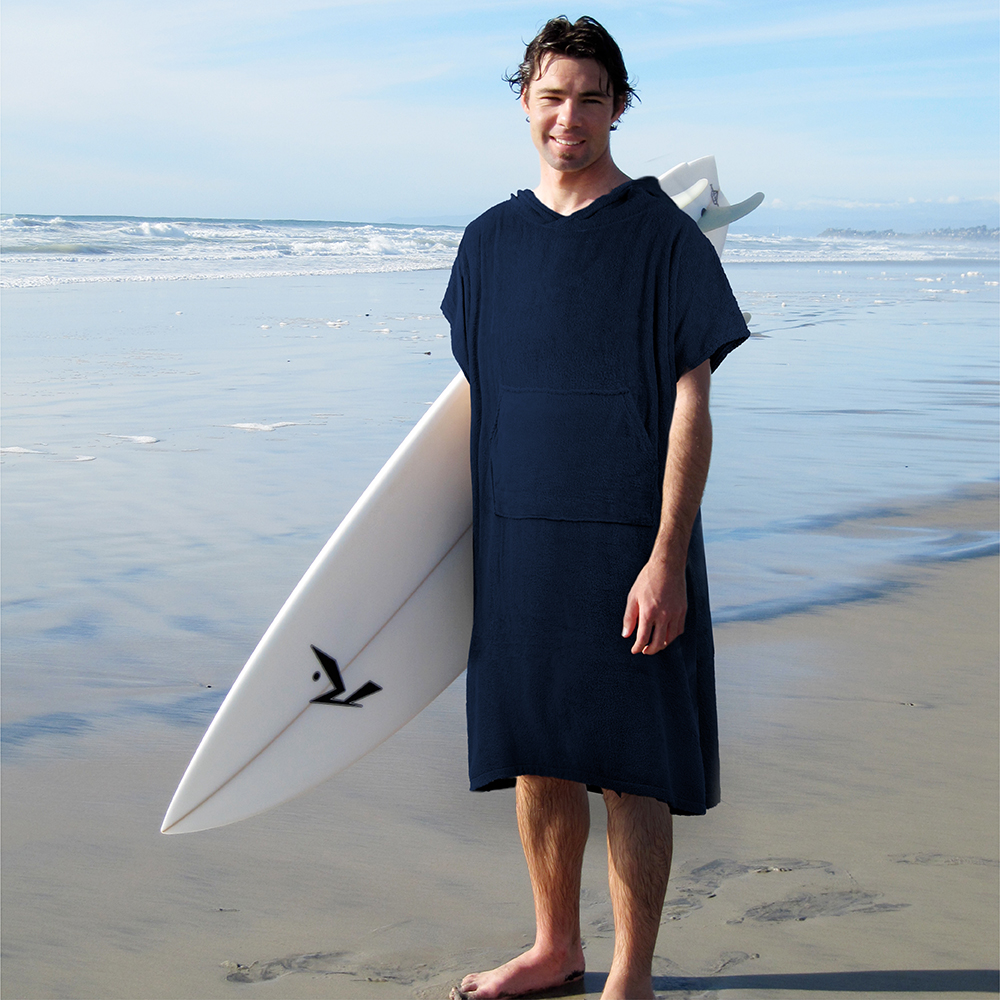 Surfing Diving Wetsuit Change Mat Waterproof Carry Pouch Beach Poncho Robe 