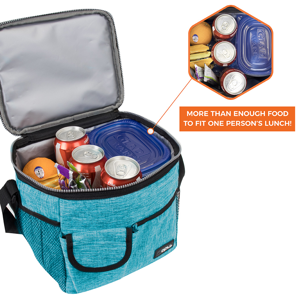 Insulated Lunch Bag Leakproof Thermal Bento Cooler Tote for Women and Men Kids