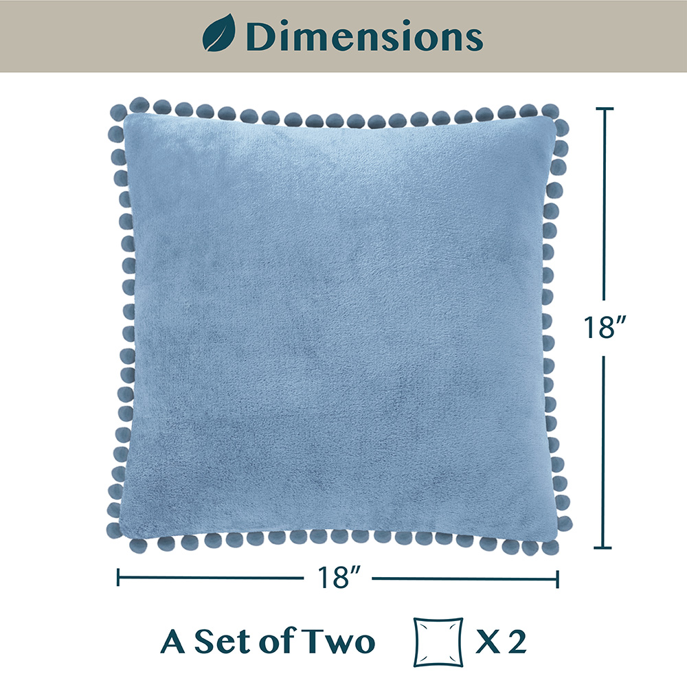 Juego de 2 fundas de almohada de terciopelo suave decoración de sofá - Imagen 96 de 122