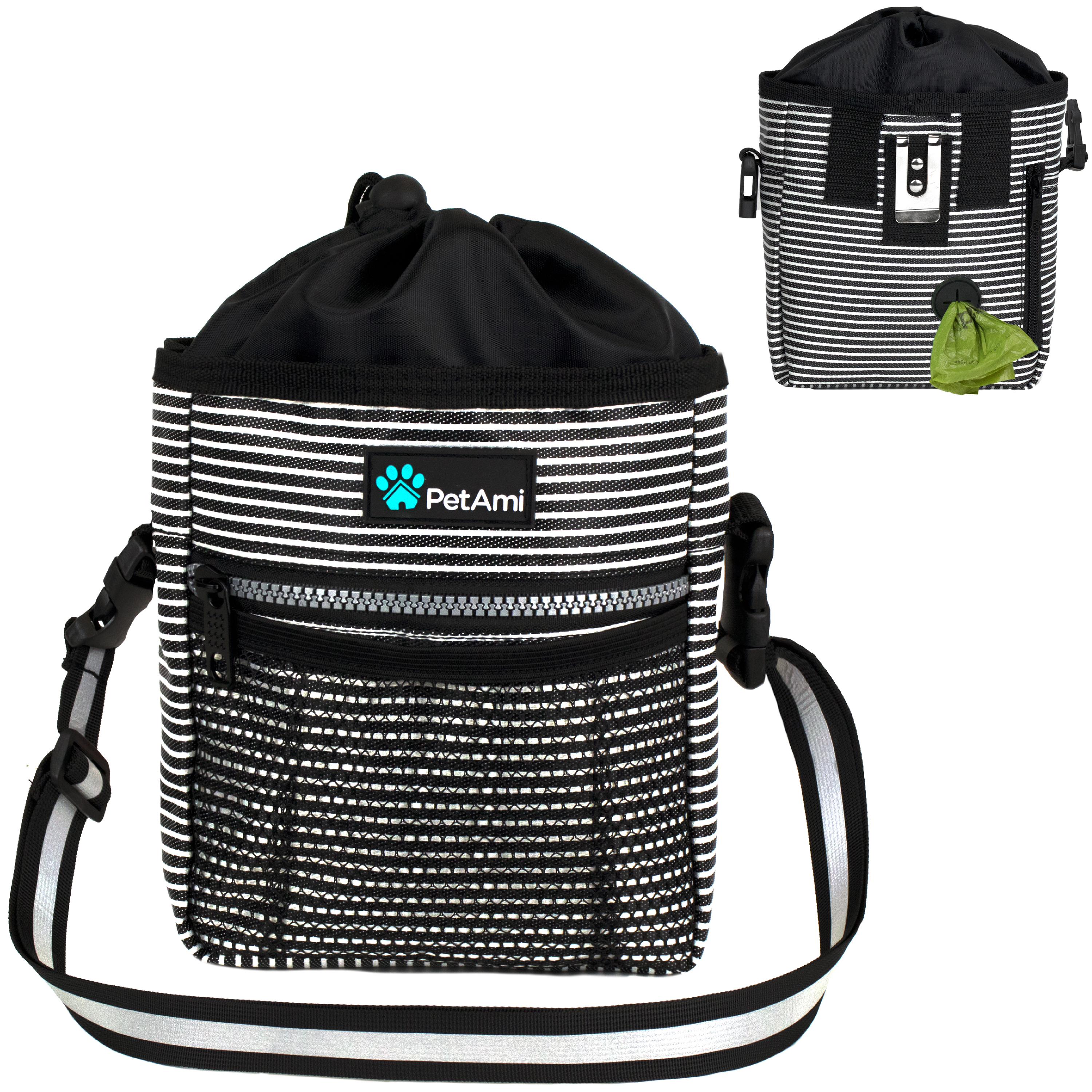 Pet Treat Pouch Training Dog Snack Feed Food Puppy Bait Obedience Waist Belt Bag - Picture 2 of 92