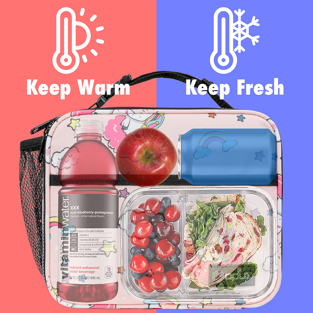 Insulated Lunch Bag Small Lunch Box For Work Office School Men Women Kids Bento - Picture 111 of 115