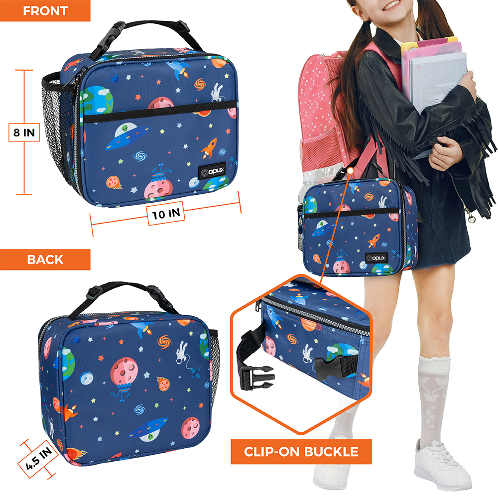 Insulated Lunch Bag Small Lunch Box For Work Office School Men Women Kids Bento - Picture 106 of 115