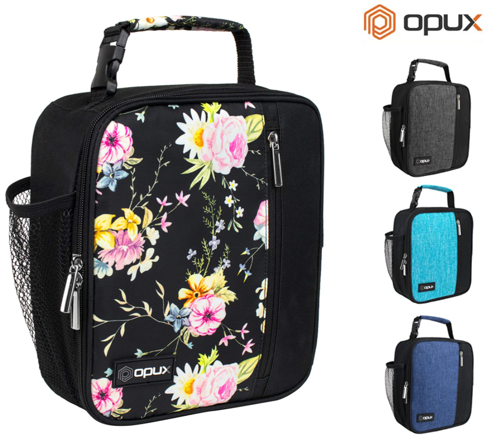 Opux Insulated Lunch Box Women, Cooler Bag Tote Girls Kids Teen