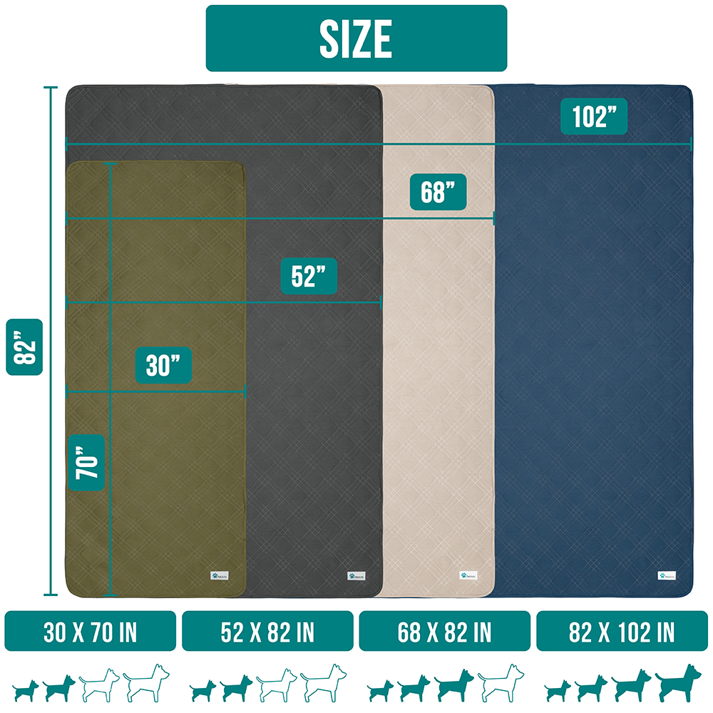Waterproof Dog Blanket Furniture Cover Protector Quilt Sofa Couch Leakproof Mat - Picture 11 of 60