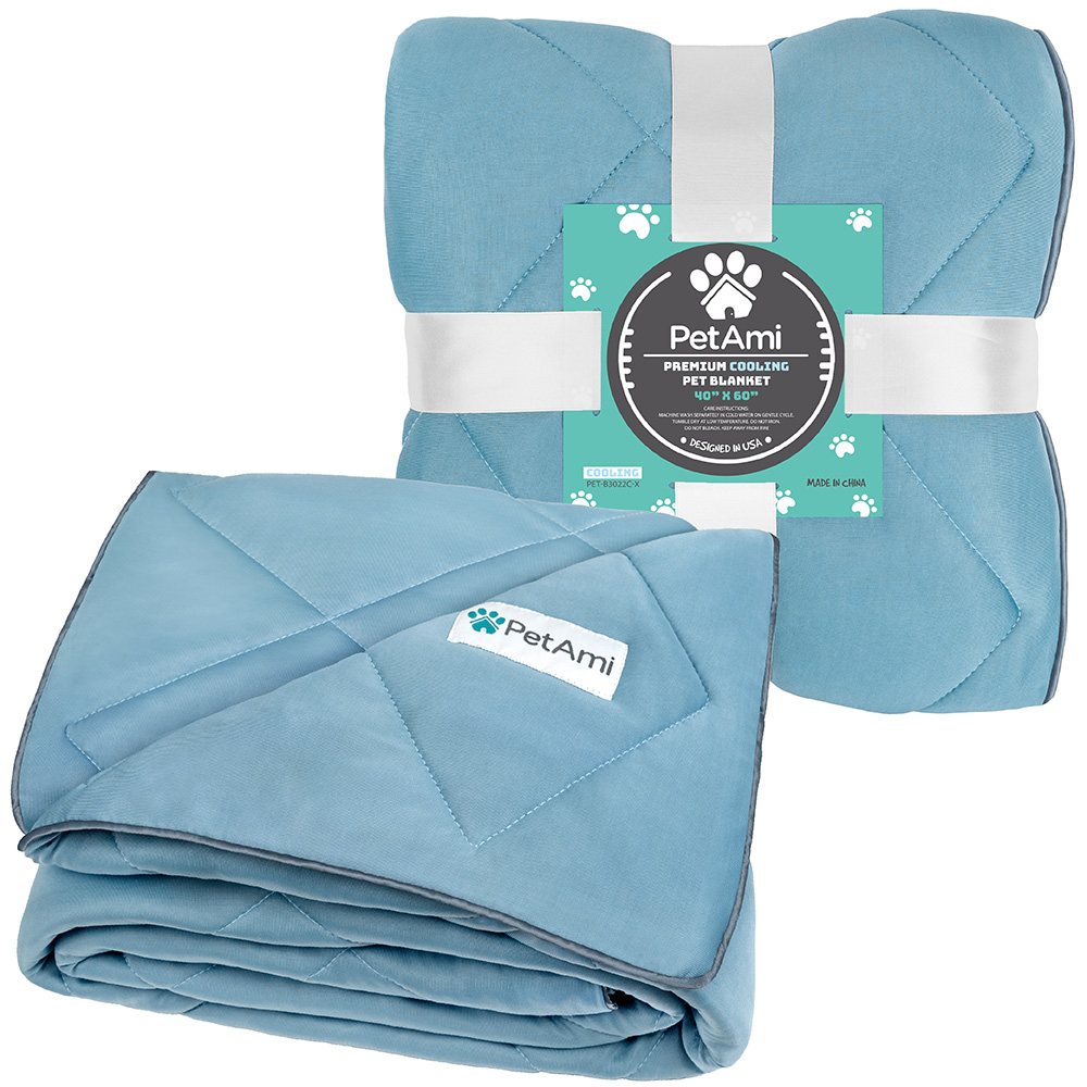 Pet Cooling Blanket Lightweight Nylon Summer Dog Bed Blanket Pad Cat Cool Summer - Picture 37 of 61