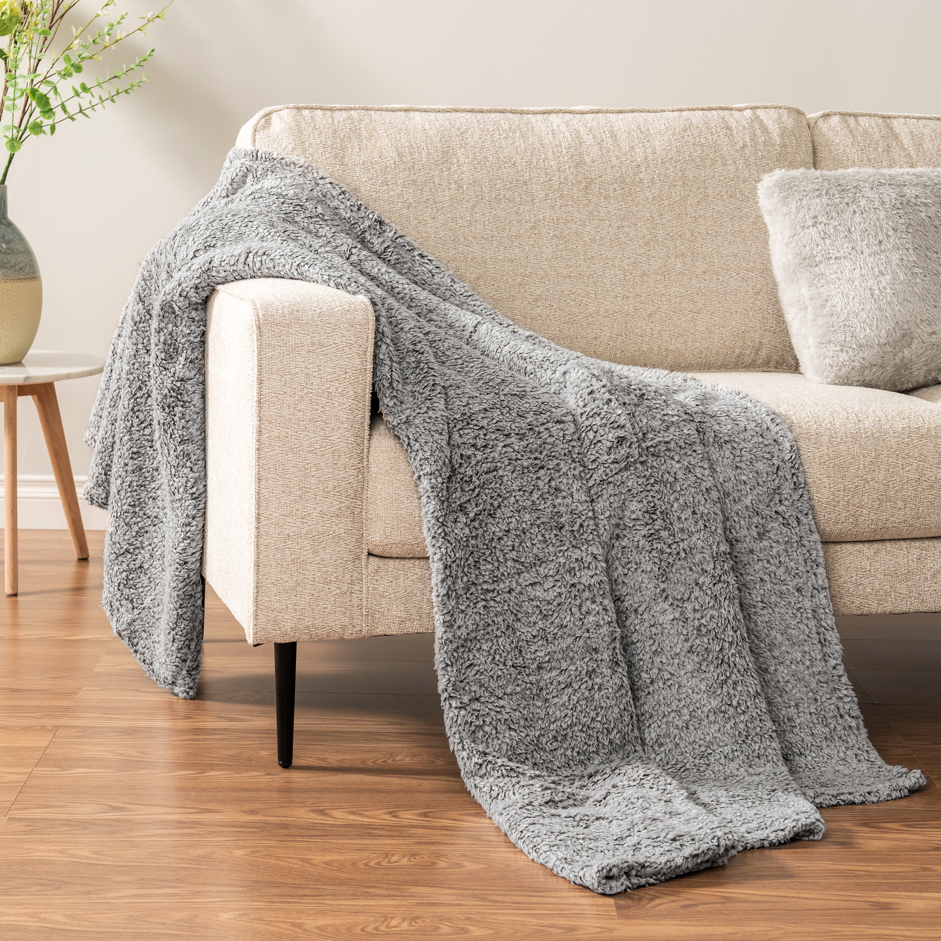 Super Soft Blanket Lightweight Sherpa Fleece Warm Fluffy Throws Couch Sofa Bed - Picture 70 of 169
