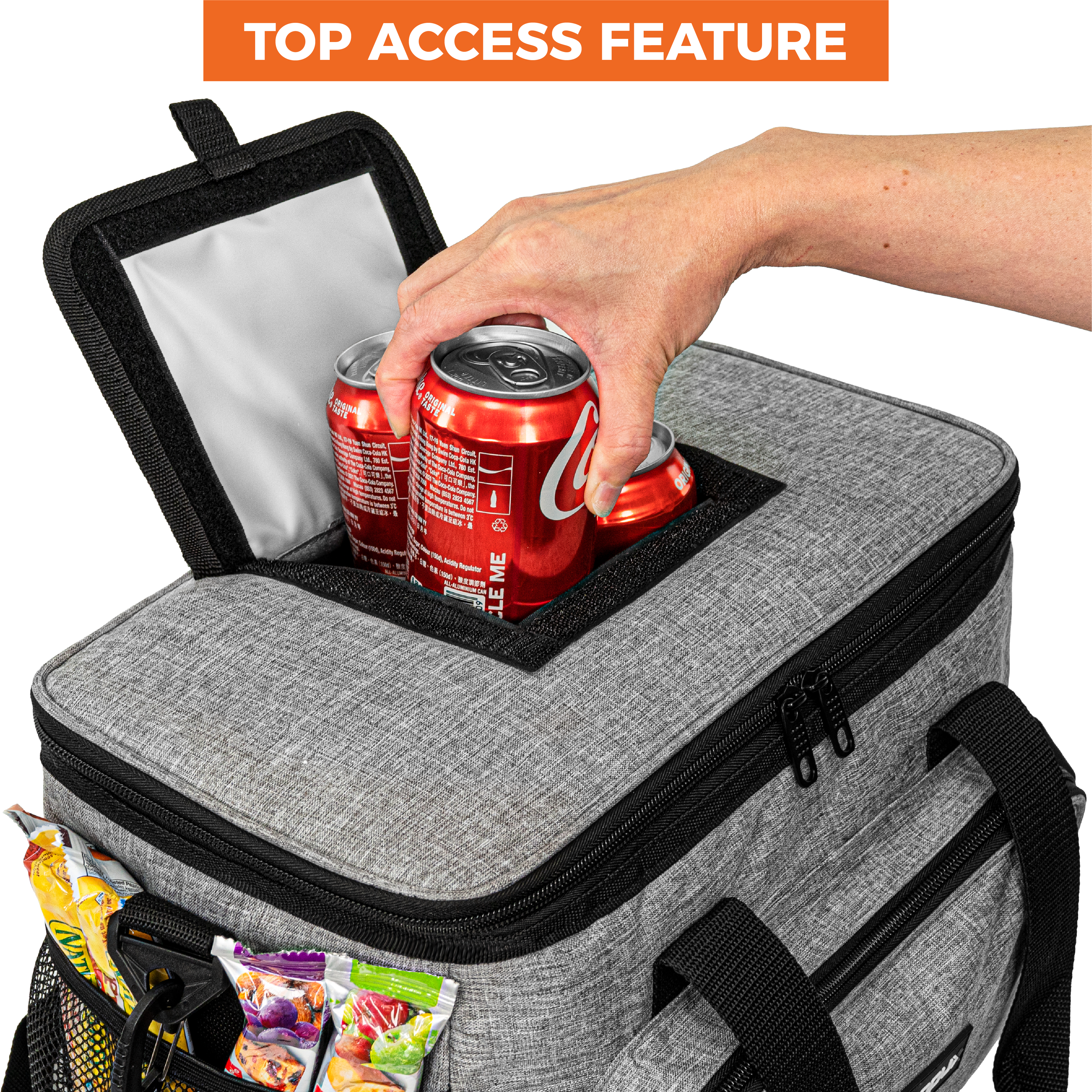 Large Insulated Lunch Bag Mini Cooler for Adults For Travel Women Men Leakproof - Picture 36 of 63