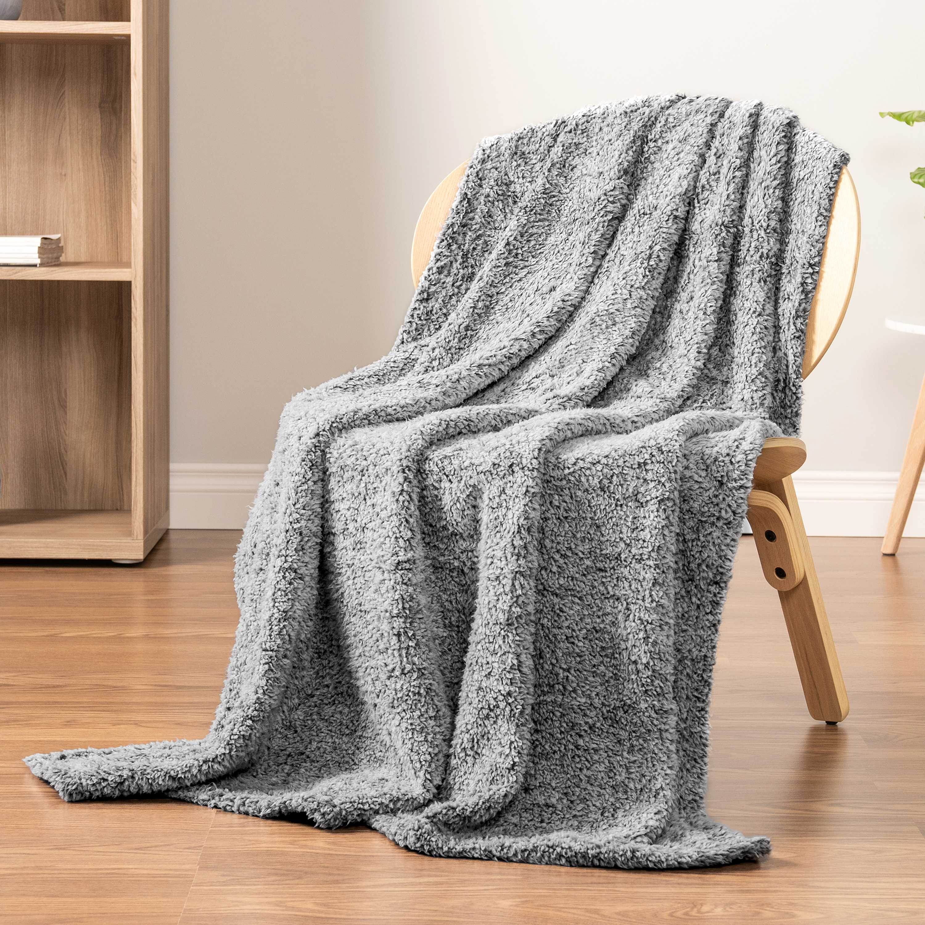Super Soft Blanket Lightweight Sherpa Fleece Warm Fluffy Throws Couch Sofa Bed - Picture 65 of 169