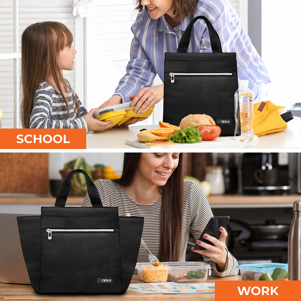 Insulated Lunch Bag Adult Lunch Box for Work School Men Women Kids Leakproof - Picture 8 of 57