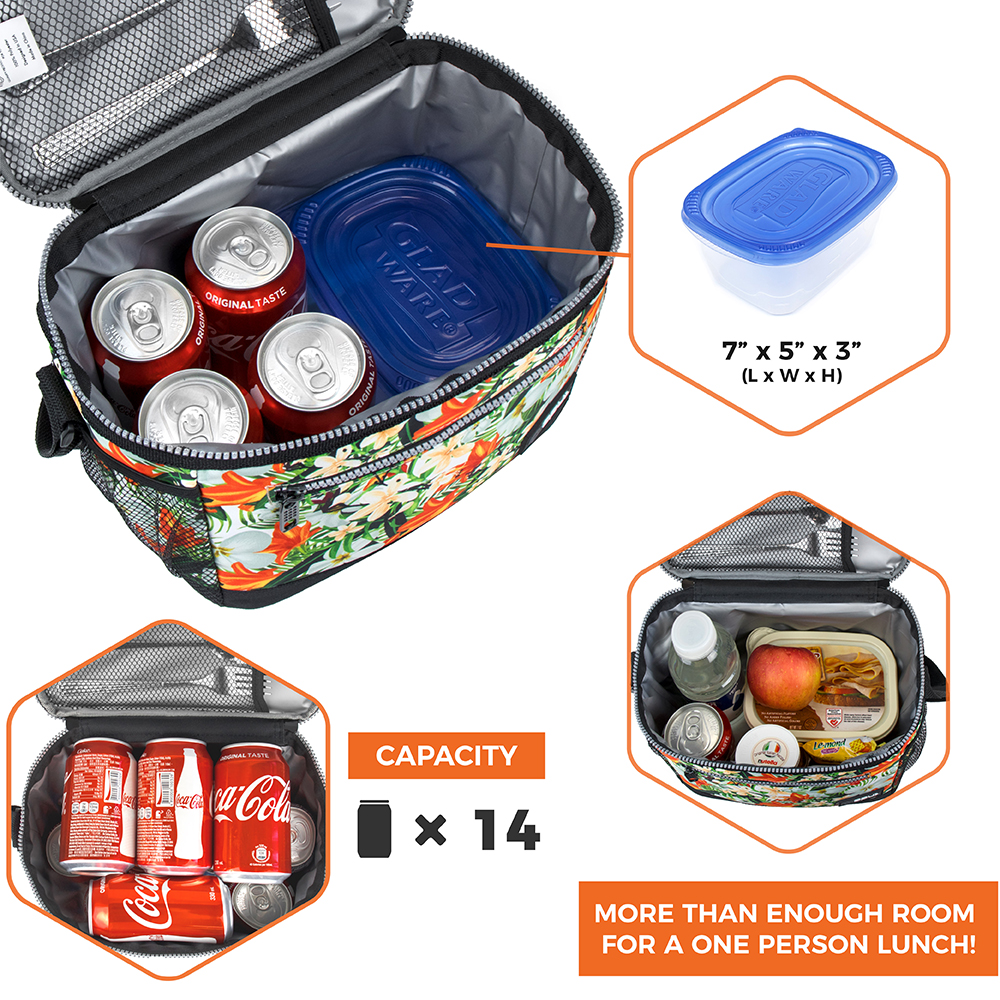 Insulated Lunch Bag Adult Lunch Box for Work School Men Women Kids Leakproof - Picture 153 of 155