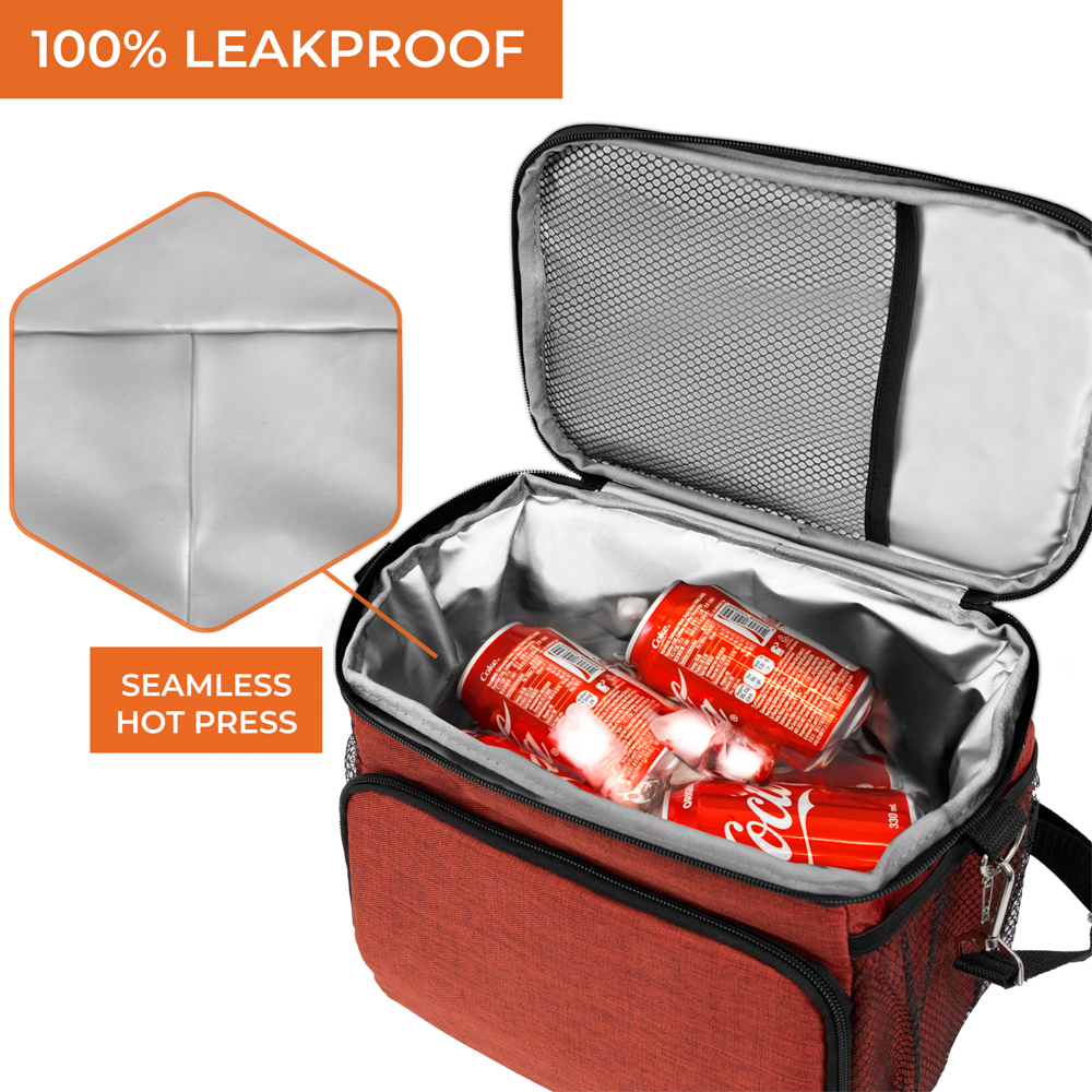 Insulated Lunch Bag Adult Lunch Box for Work School Men Women Kids Leakproof - Picture 35 of 35