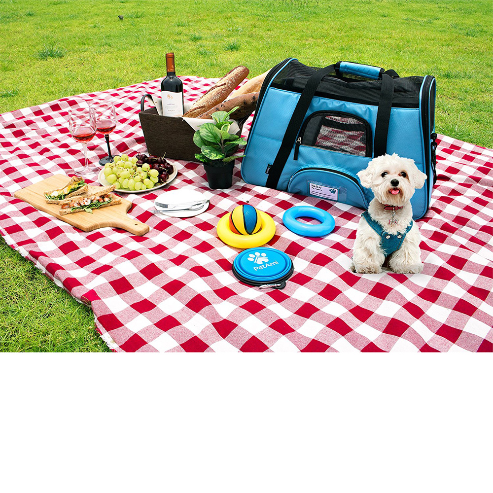 Pet Dog Cat Carrier Bag Soft Sided Comfort Travel Tote Case Airline Approved US - Picture 10 of 215