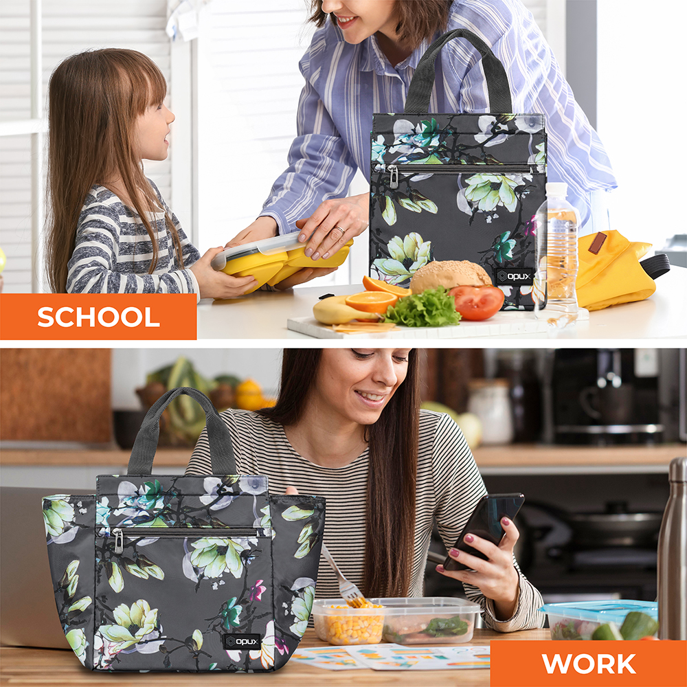 Insulated Lunch Bag Adult Lunch Box for Work School Men Women Kids Leakproof - Picture 29 of 57