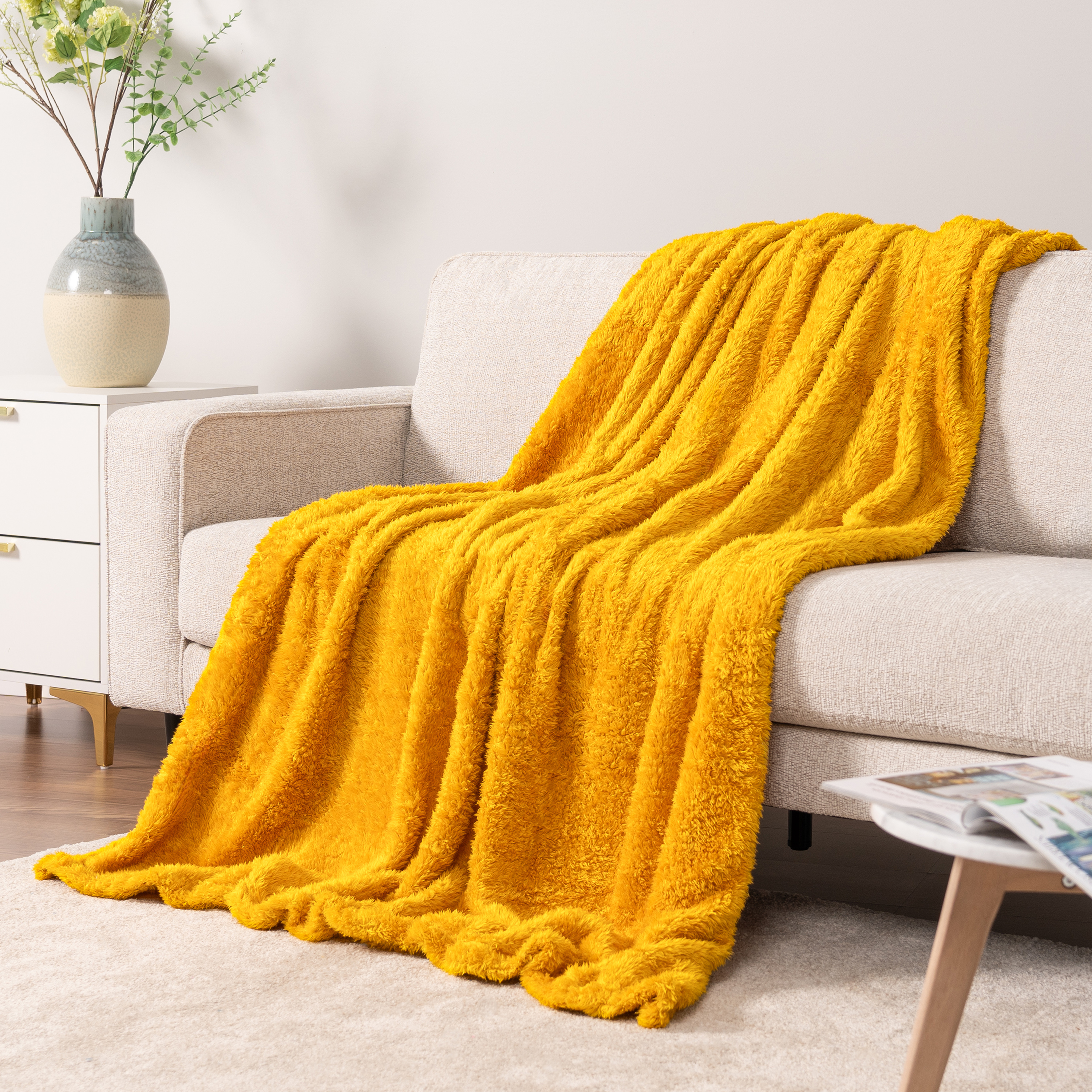 Super Soft Blanket Lightweight Sherpa Fleece Warm Fluffy Throws Couch Sofa Bed - Picture 108 of 169