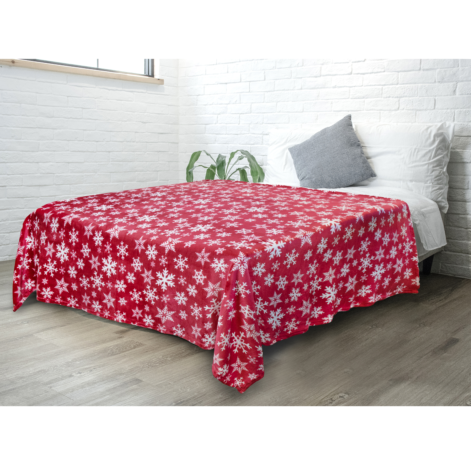 Merry Christmas Throw Blanket Holiday Pattern Decor Soft Fleece Sofa Couch Gift - Picture 92 of 110