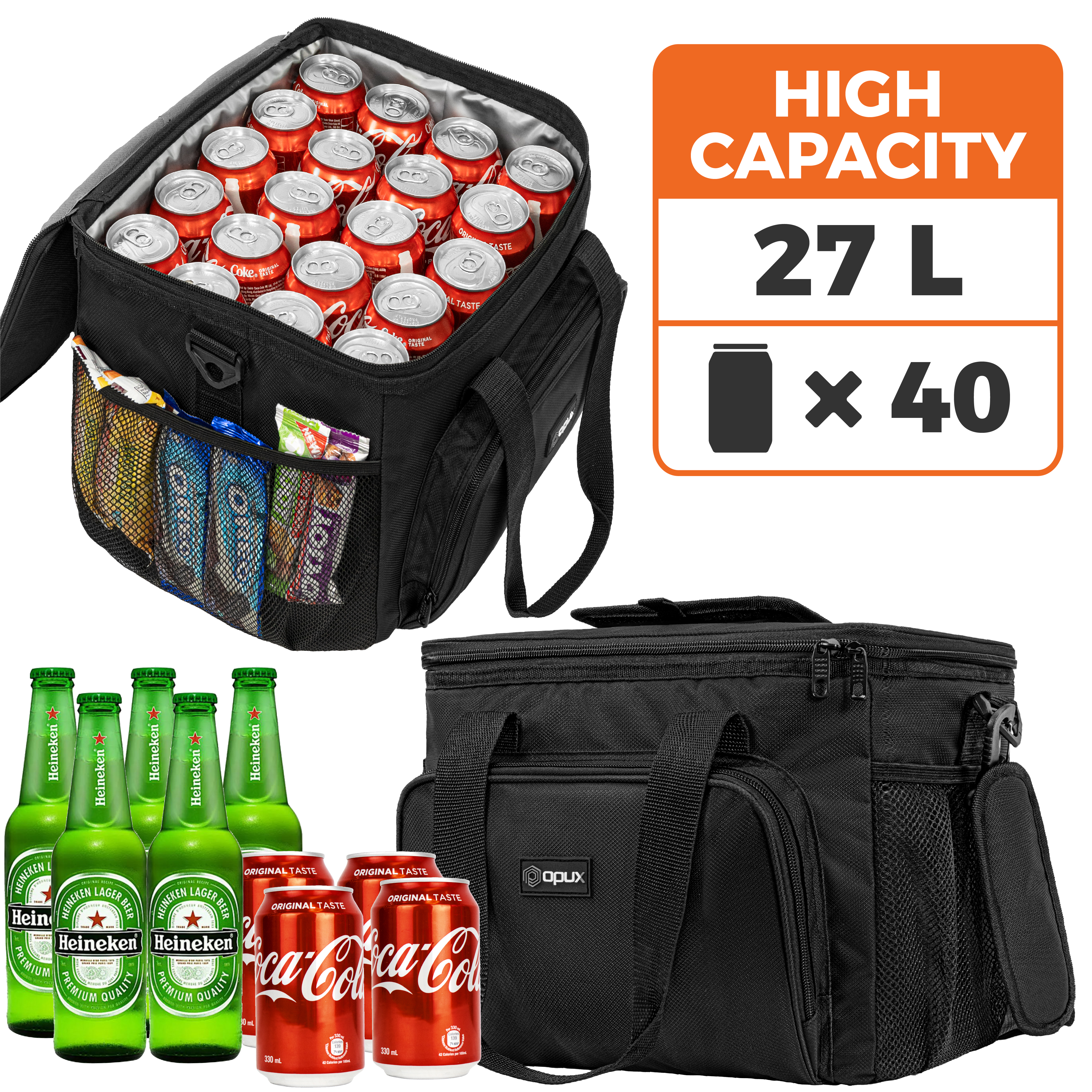 Large Insulated Lunch Bag Mini Cooler for Adults For Travel Women Men Leakproof - Picture 12 of 63