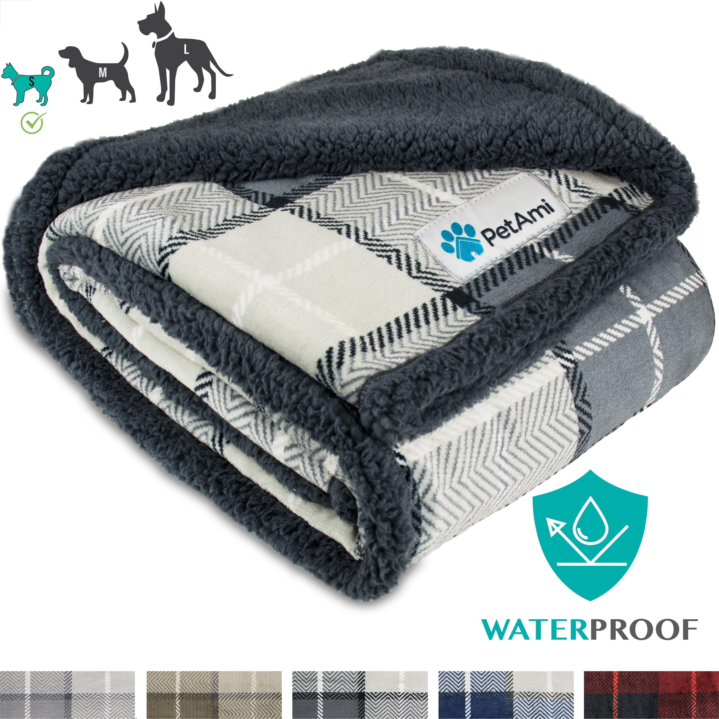 IMPERMEABLE Manta Perro Mascota Tiro para Sofá Proteger Muebles S M L Perro Gato Cachorro - Imagen 73 de 180