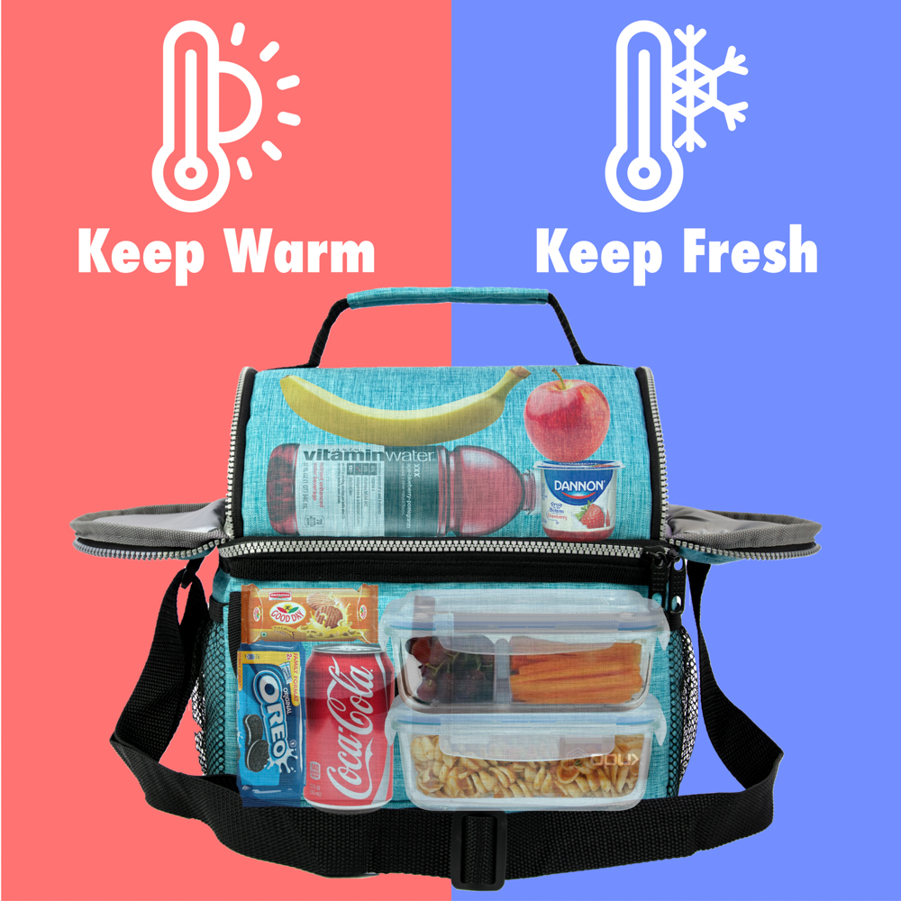 Insulated Lunch Bag Adult Lunch Box for Work School Men Women Kids Leakproof - Picture 75 of 79