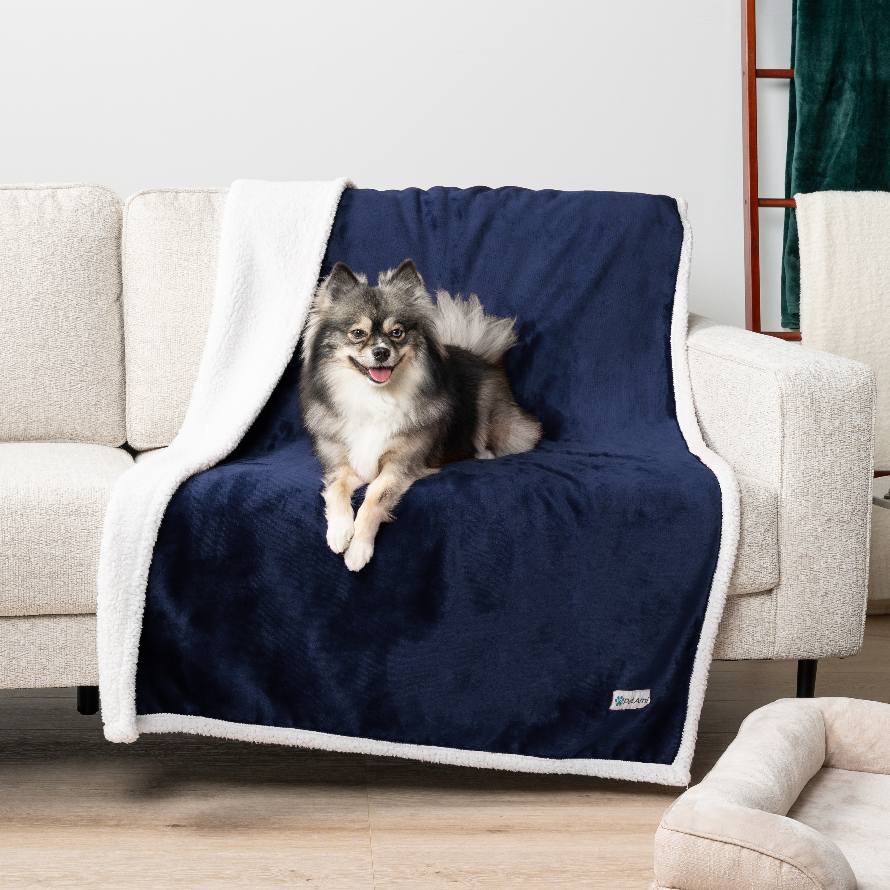 WASSERDICHTE Hundedecke für Haustierbett Couch Möbel Welpe Katze Sherpa Fleece weich - Bild 12 von 146