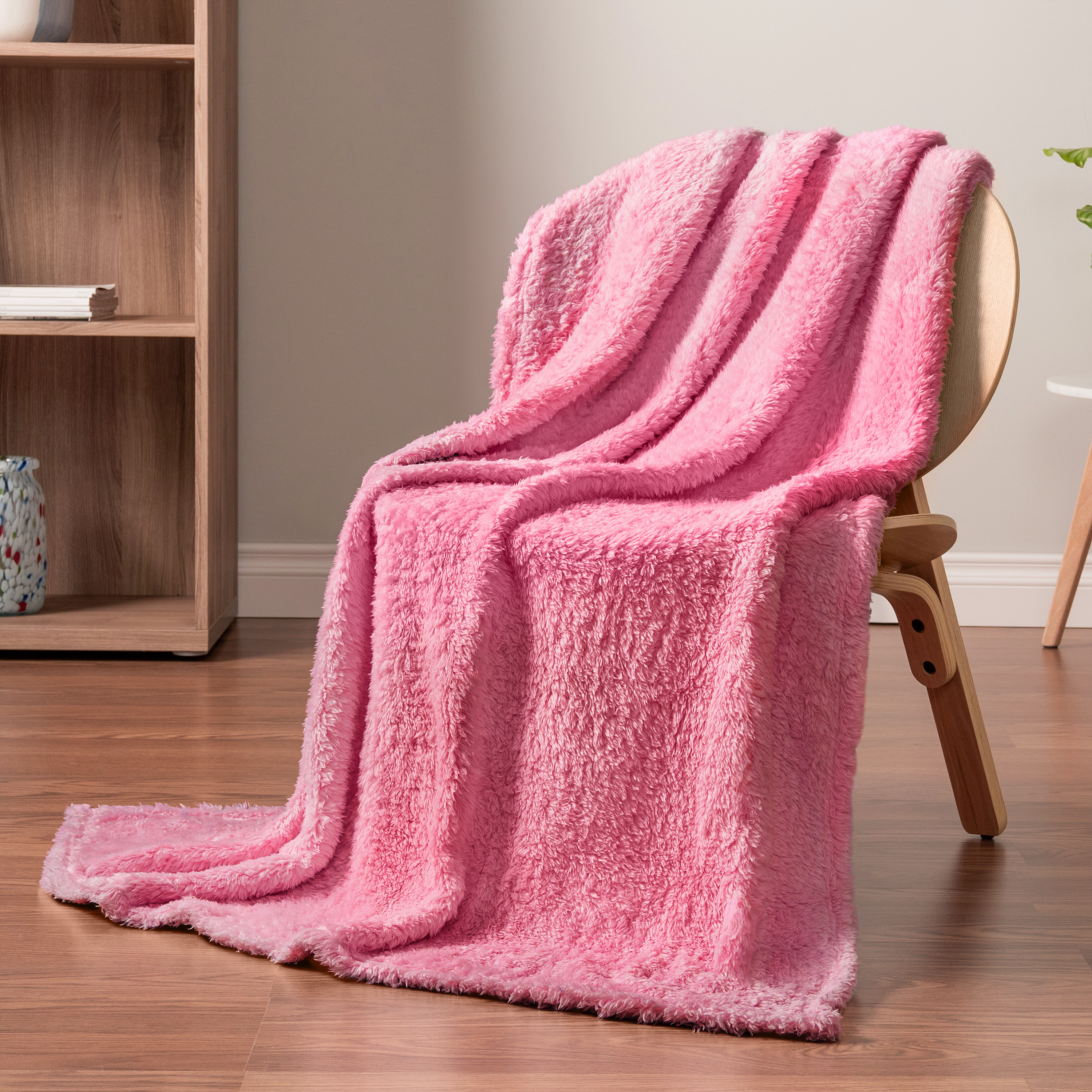 Super Soft Blanket Lightweight Sherpa Fleece Warm Fluffy Throws Couch Sofa Bed - Picture 117 of 169
