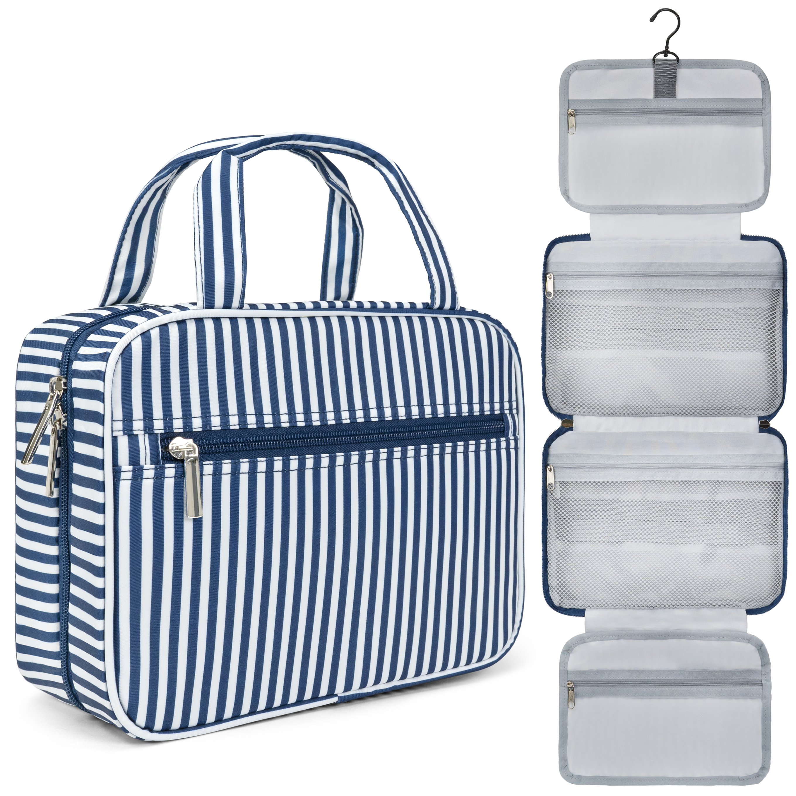 Women Travel Cosmetic Makeup Bag Toiletry Hanging Organizer Storage Case Pouch - Picture 55 of 77