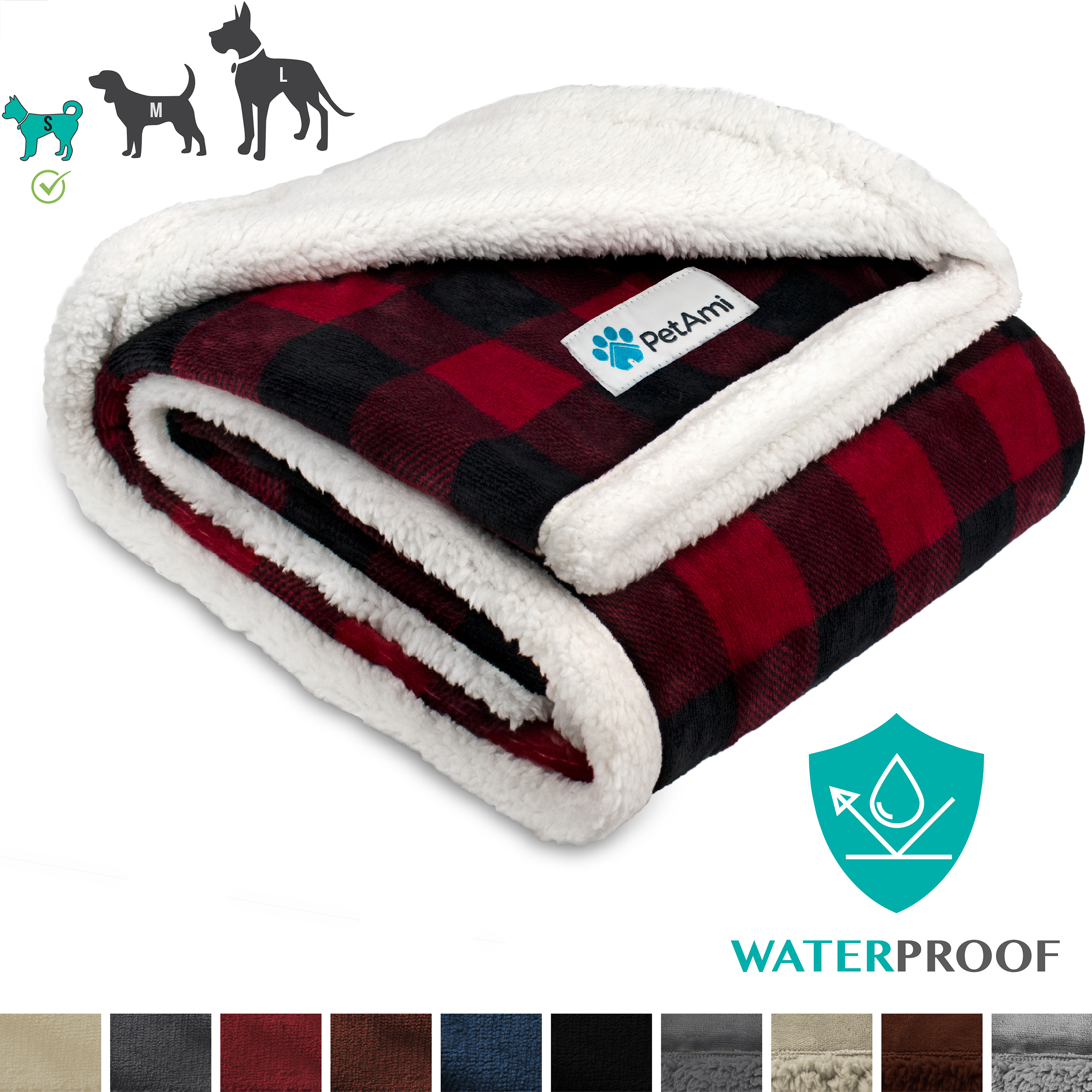 IMPERMEABLE Manta Perro Mascota Tiro para Sofá Proteger Muebles S M L Perro Gato Cachorro - Imagen 133 de 180
