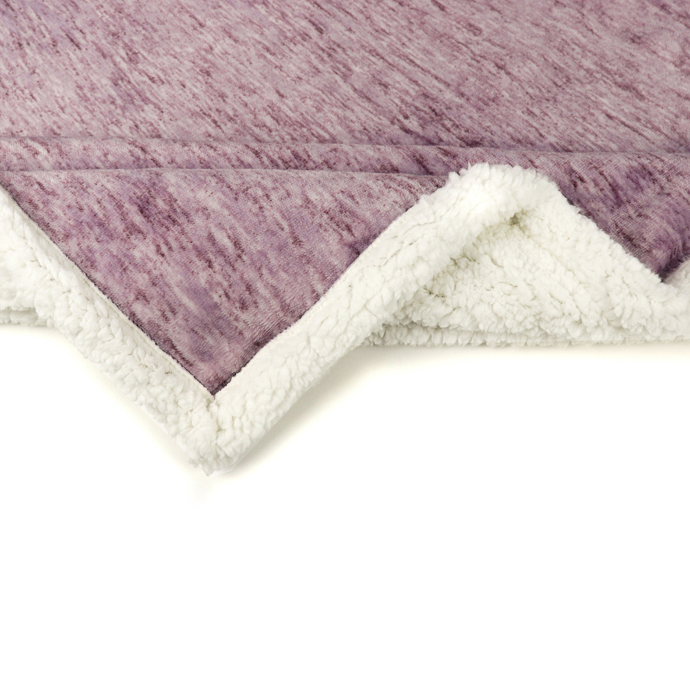 Sherpa Flannel Fleece Reversible Blanket Plush Soft Throw for Bed Couch Sofa - Picture 55 of 59