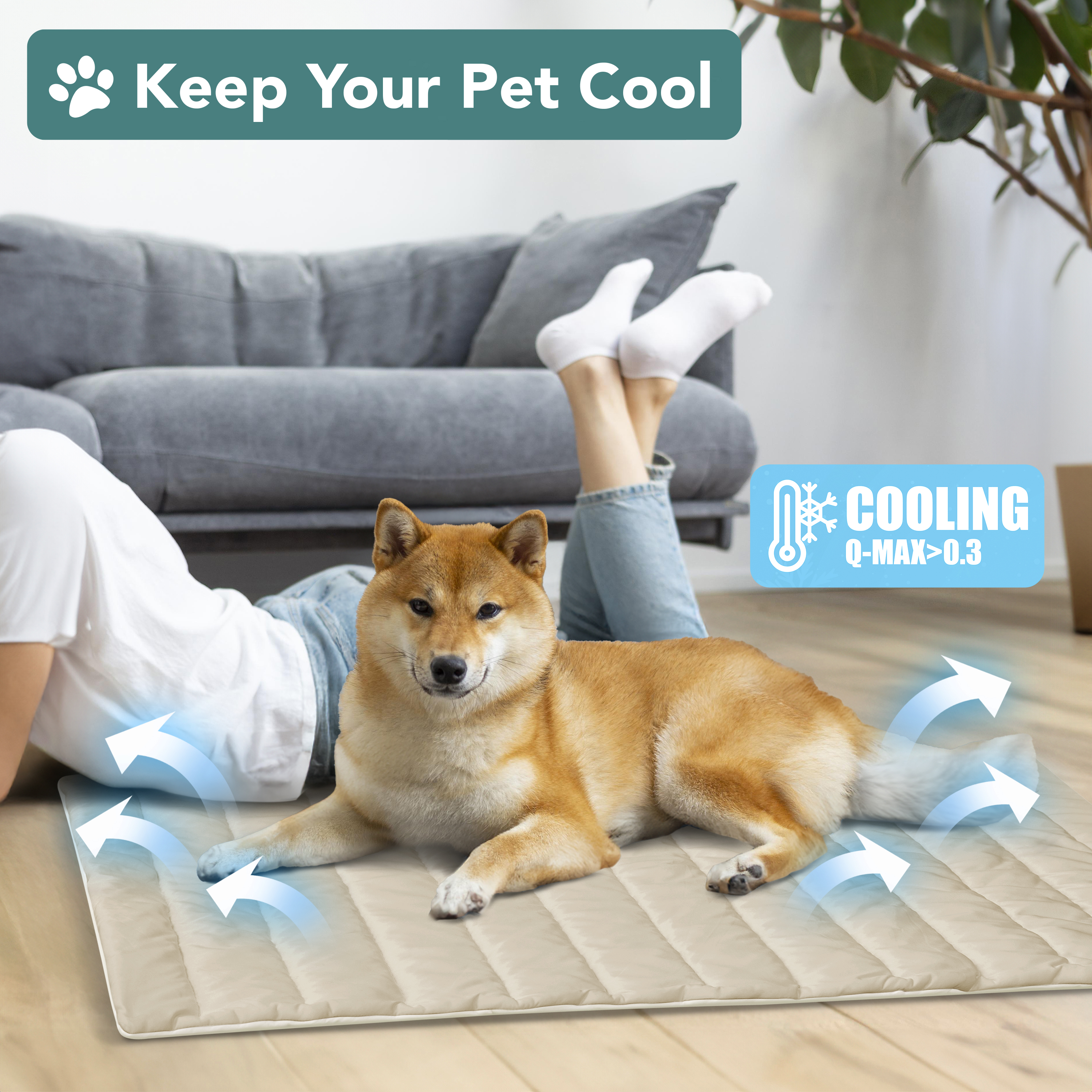 Haustier Kühlmatte Cool Pad Bequemes Kissen Bett Decke für Hund Katze Welpe - Bild 39 von 49