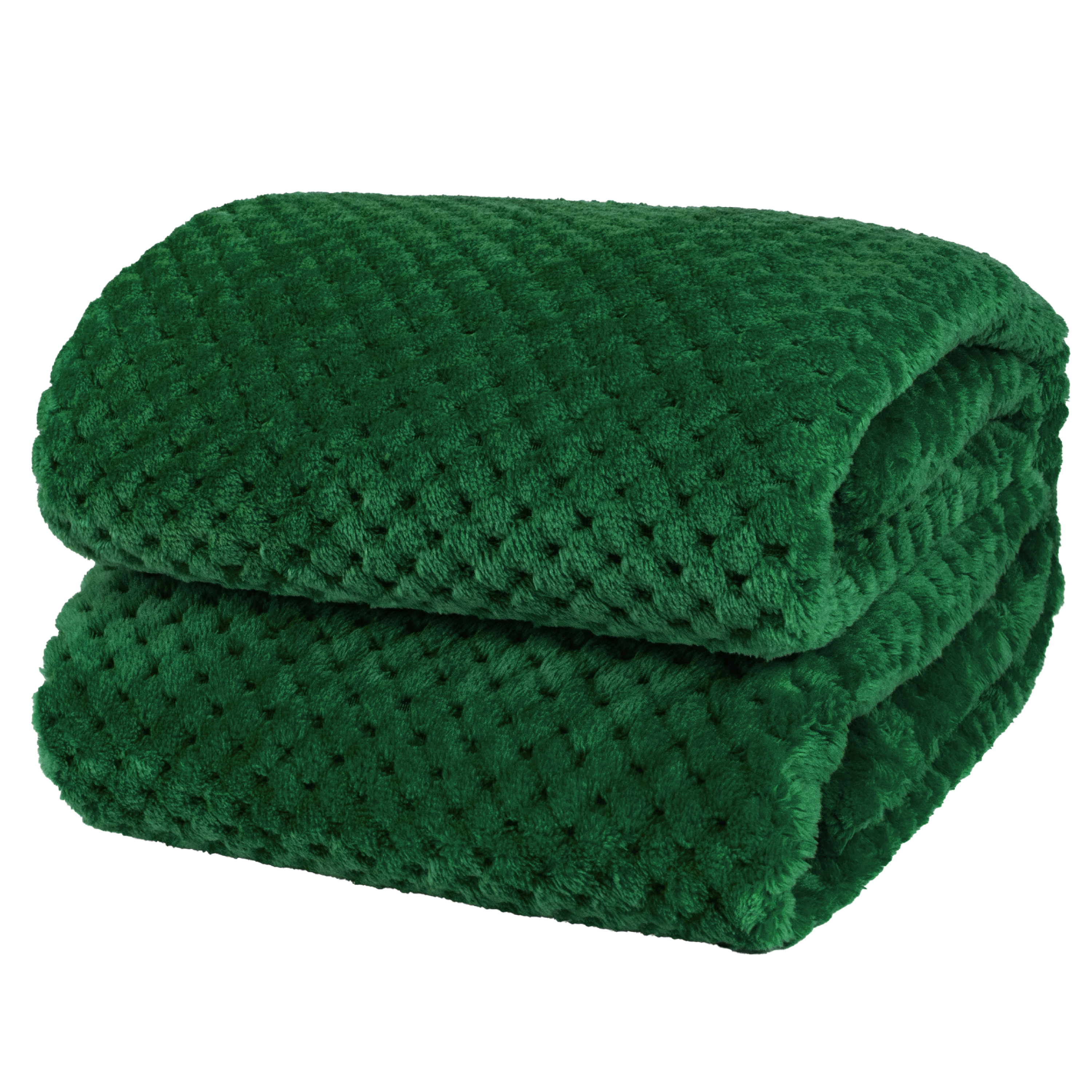 Throw Blanket for Sofa Couch Bed Lightweight Microfiber Polyester Waffle Pattern - Picture 38 of 190