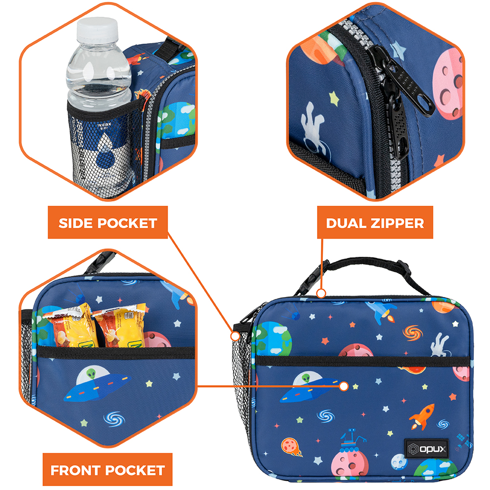 Insulated Lunch Bag Small Lunch Box For Work Office School Men Women Kids Bento - Picture 107 of 115