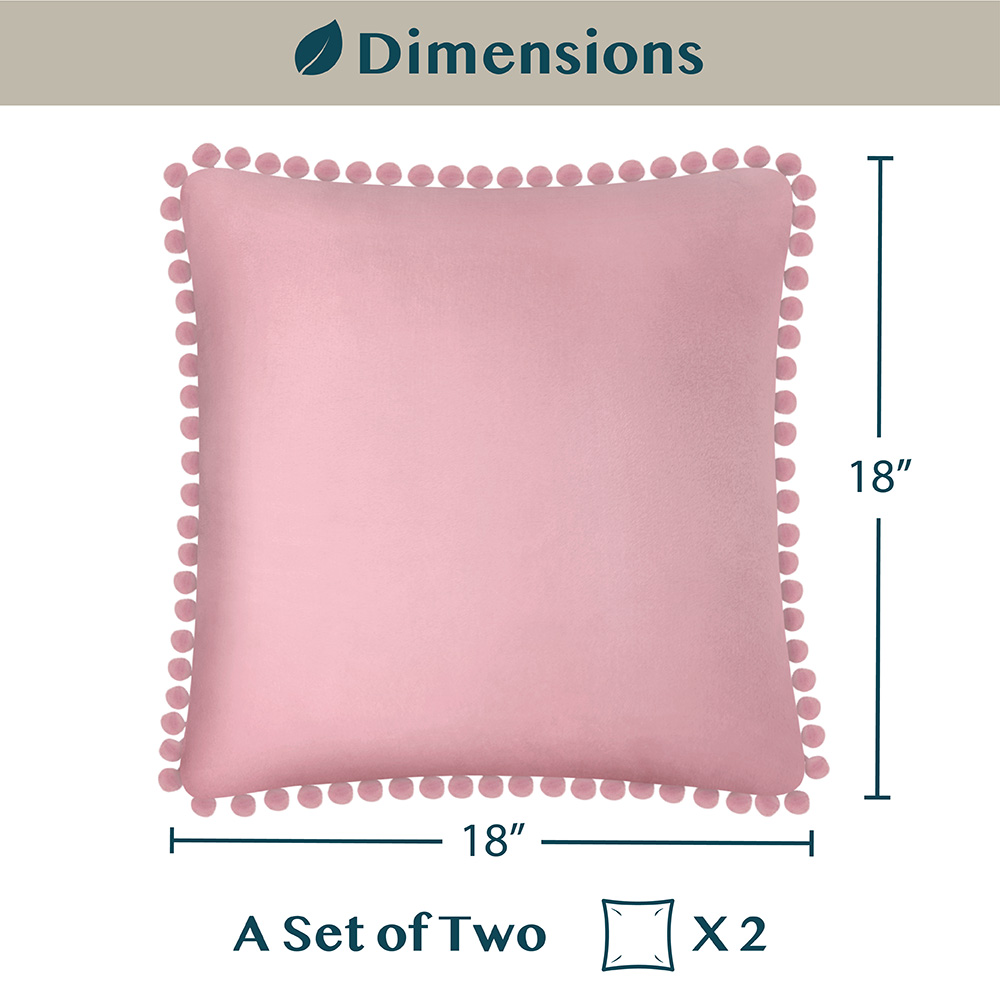 Juego de 2 fundas de almohada de terciopelo suave decoración de sofá - Imagen 50 de 122