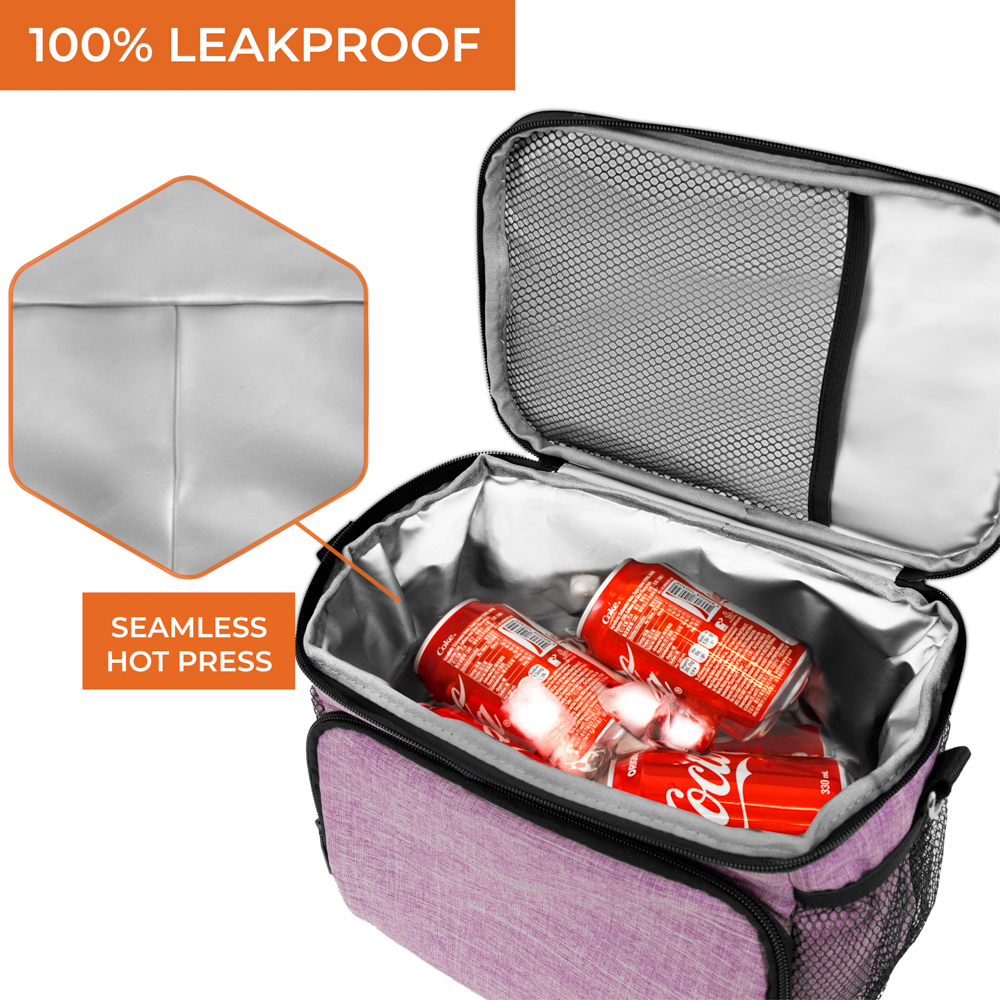 Insulated Lunch Bag Adult Lunch Box for Work School Men Women Kids Leakproof - Picture 29 of 35