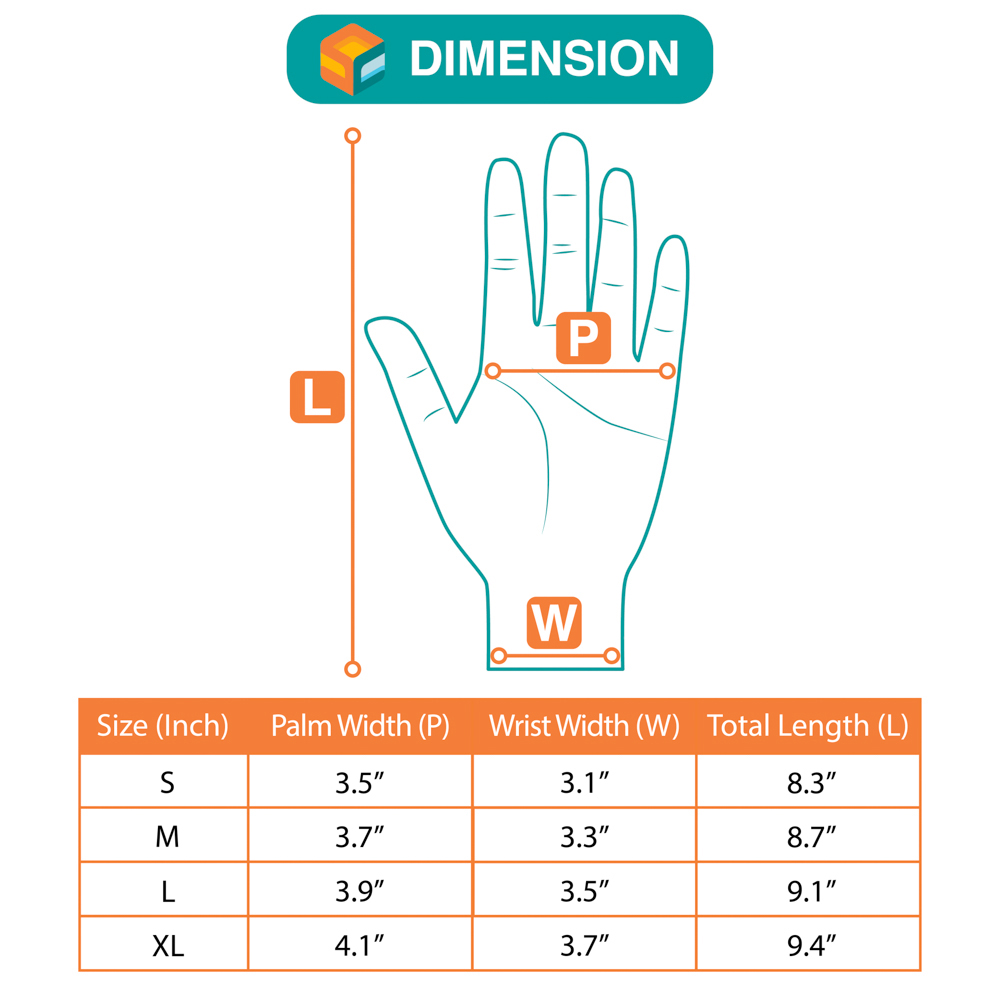 Men Women Winter Thermal Waterproof Windproof Touch Screen Warm Ski Snow Gloves - Picture 15 of 15
