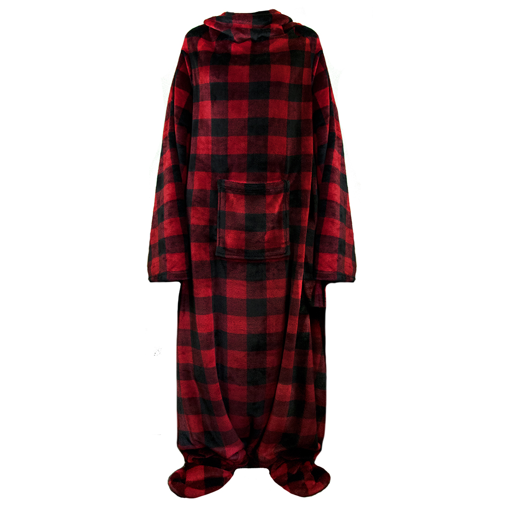 silentnight snugsie teddy fleece wearable blanket