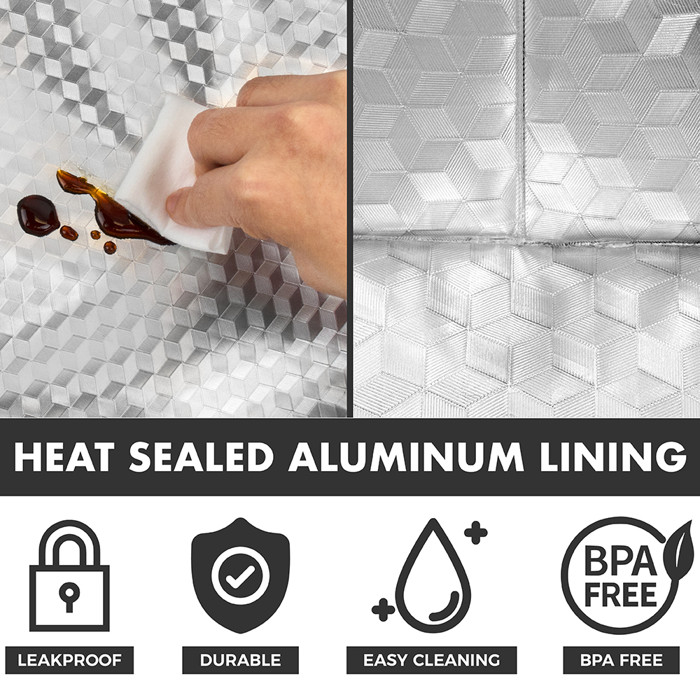 Insulated Lunch Bag For Kids Men Women Mini Small Lunch Box Office School Work - Picture 38 of 49