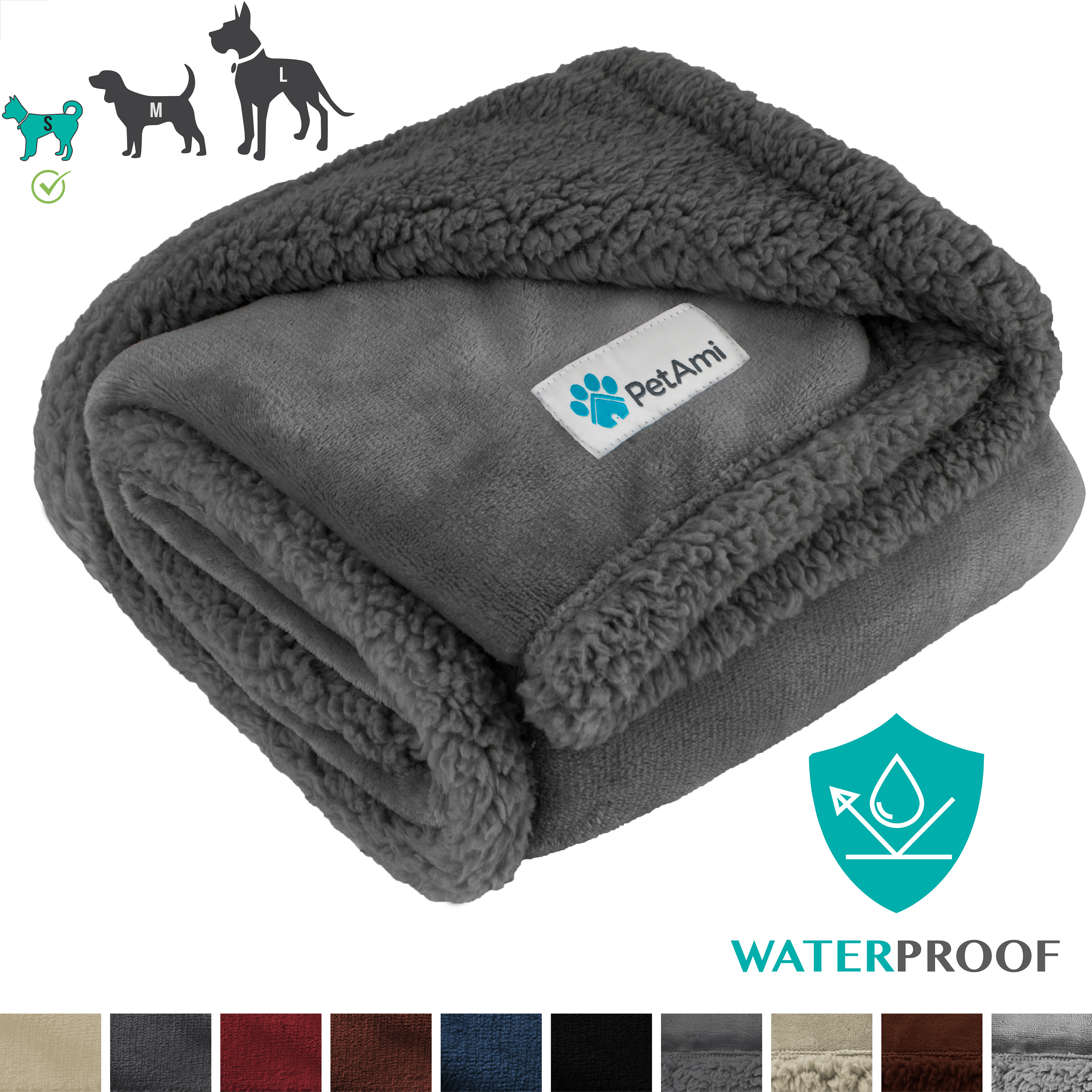IMPERMEABLE Manta Perro Mascota Tiro para Sofá Proteger Muebles S M L Perro Gato Cachorro - Imagen 49 de 180