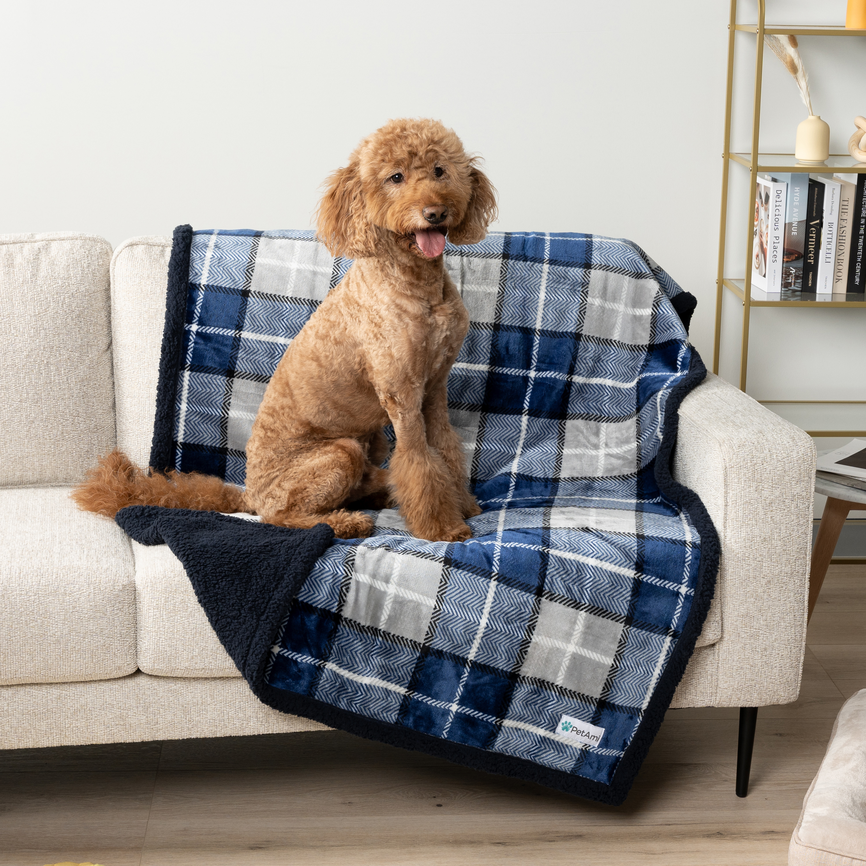 WASSERDICHTE Hundedecke für Haustierbett Couch Möbel Welpe Katze Sherpa Fleece weich - Bild 102 von 146
