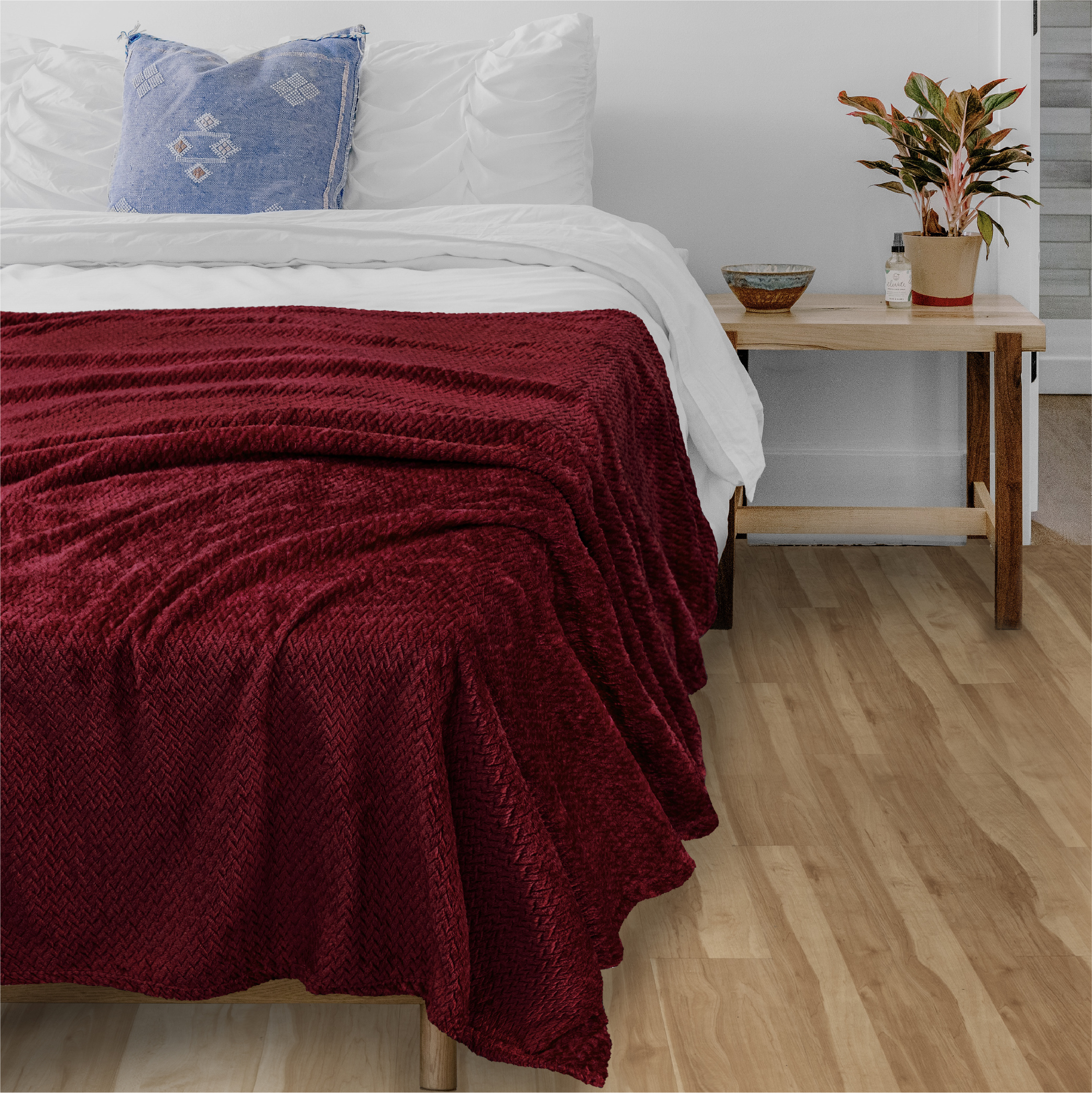 Soft Blanket Fleece Jacquard Pattern Lightweight Silk Throw Couch Sofa Bed Cozy - Picture 61 of 67