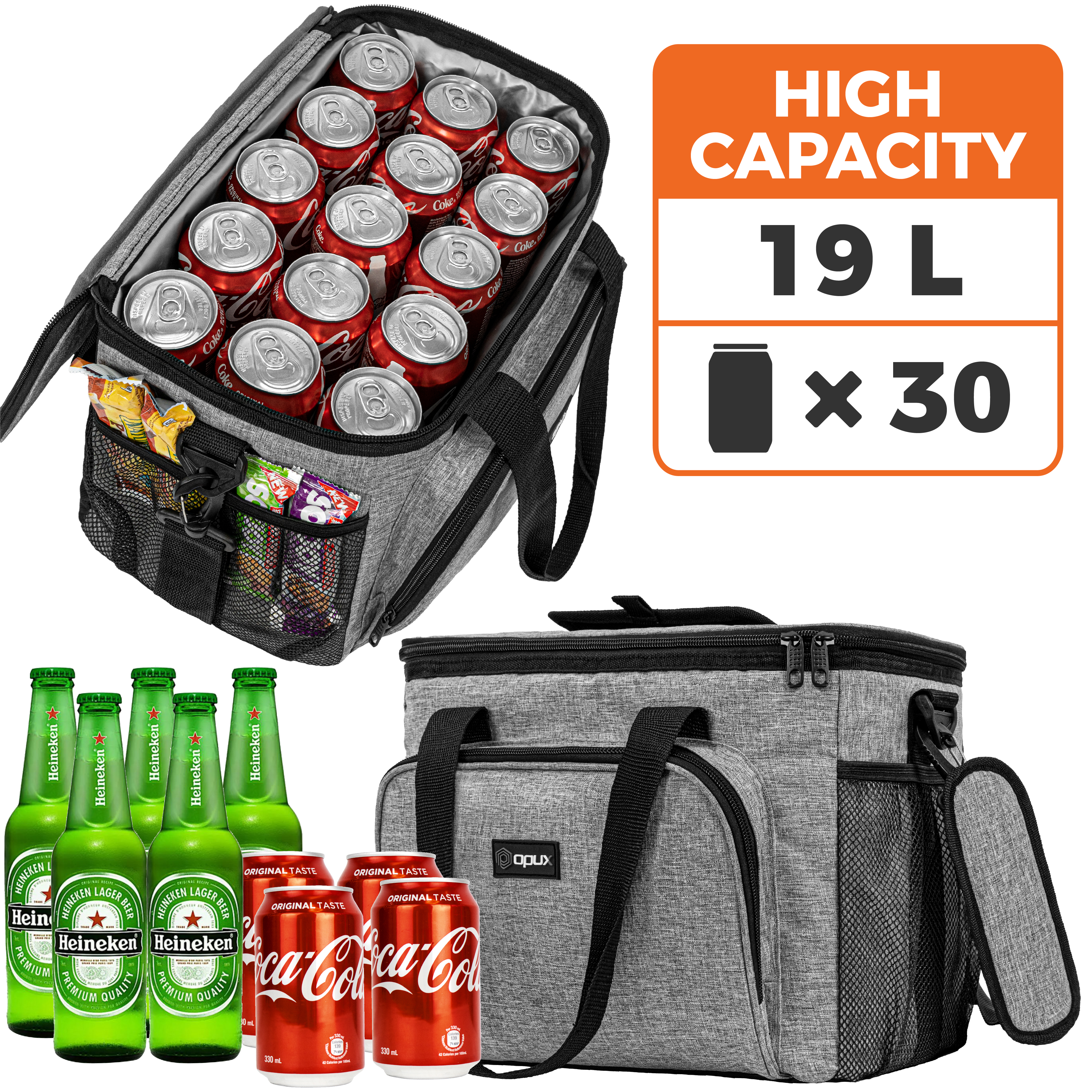 Large Insulated Lunch Bag Mini Cooler for Adults For Travel Women Men Leakproof - Picture 34 of 63