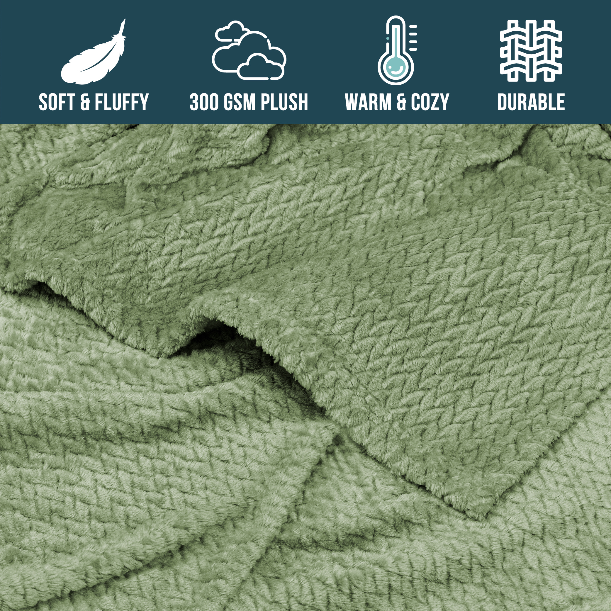 Super Soft Fleece Throw Blanket for Couch Sofa Bed Chair Lightweight Microfiber - Picture 95 of 139