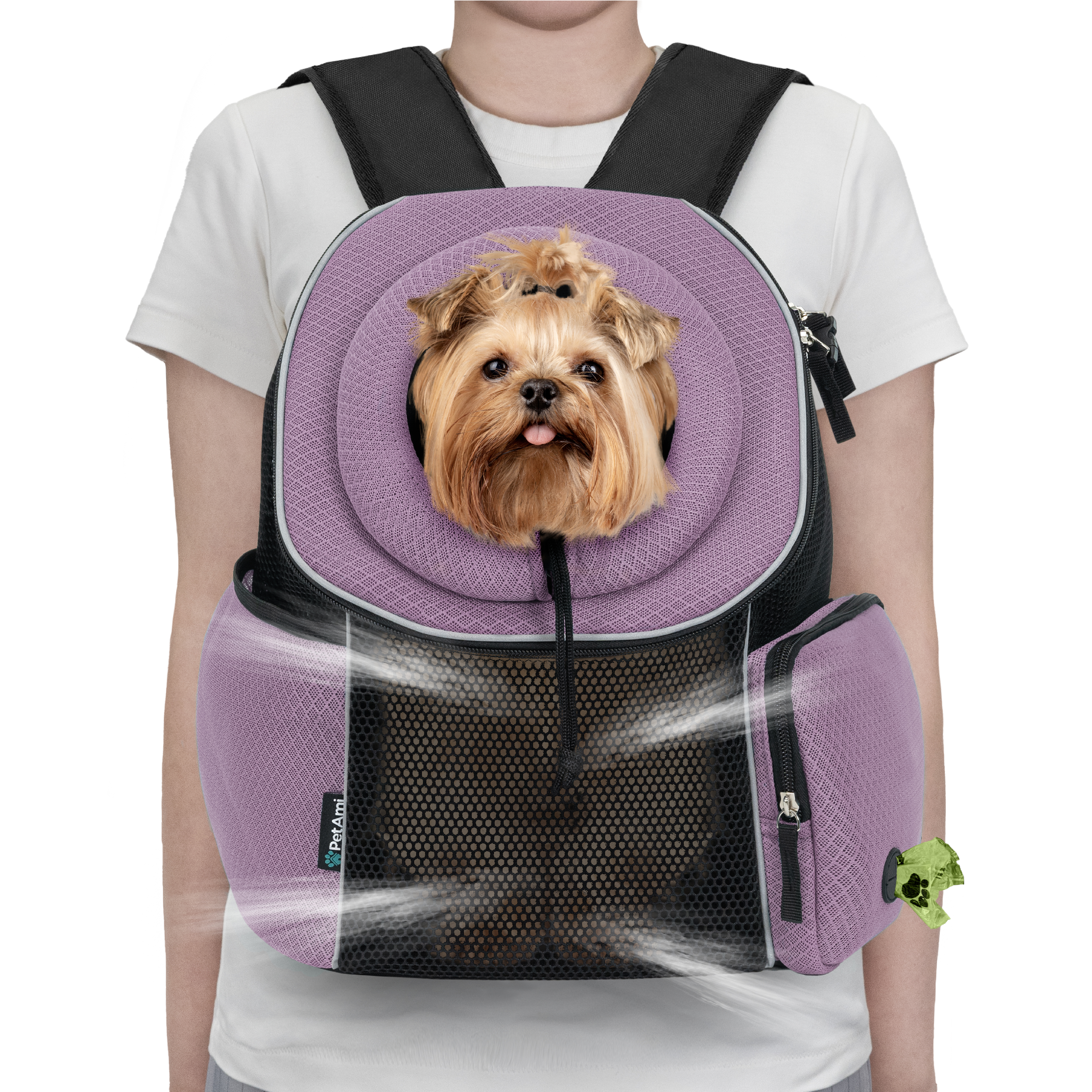 Pet Dog Carrier Front Backpack Portable Travel Bag Comfort B