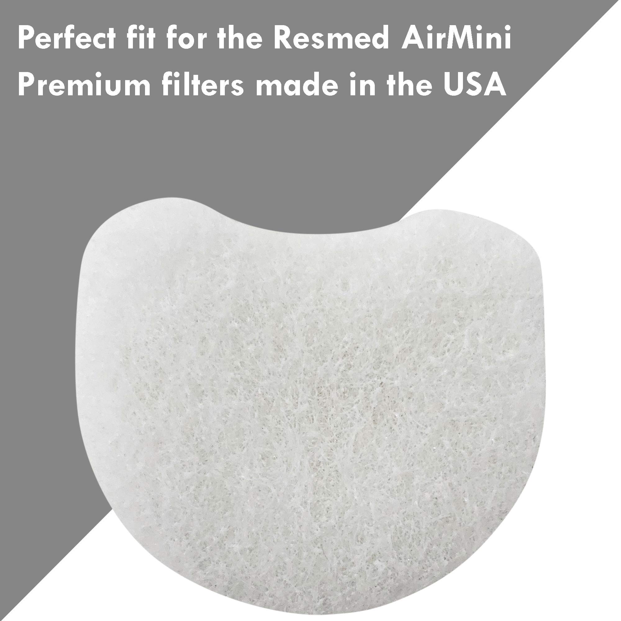 Premium CPAP Filter Kit 20 Pack Made in The USA Fits Resmed AirMini